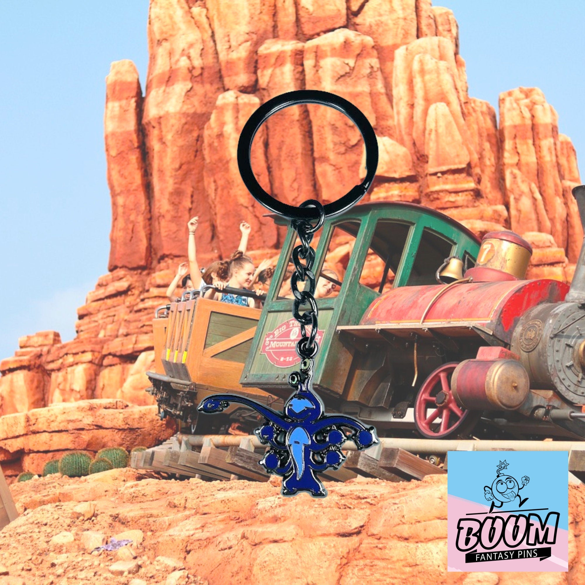 Llavero – Experimento 544 Trilladora de Lilo y Stitch – Disney Fantasy