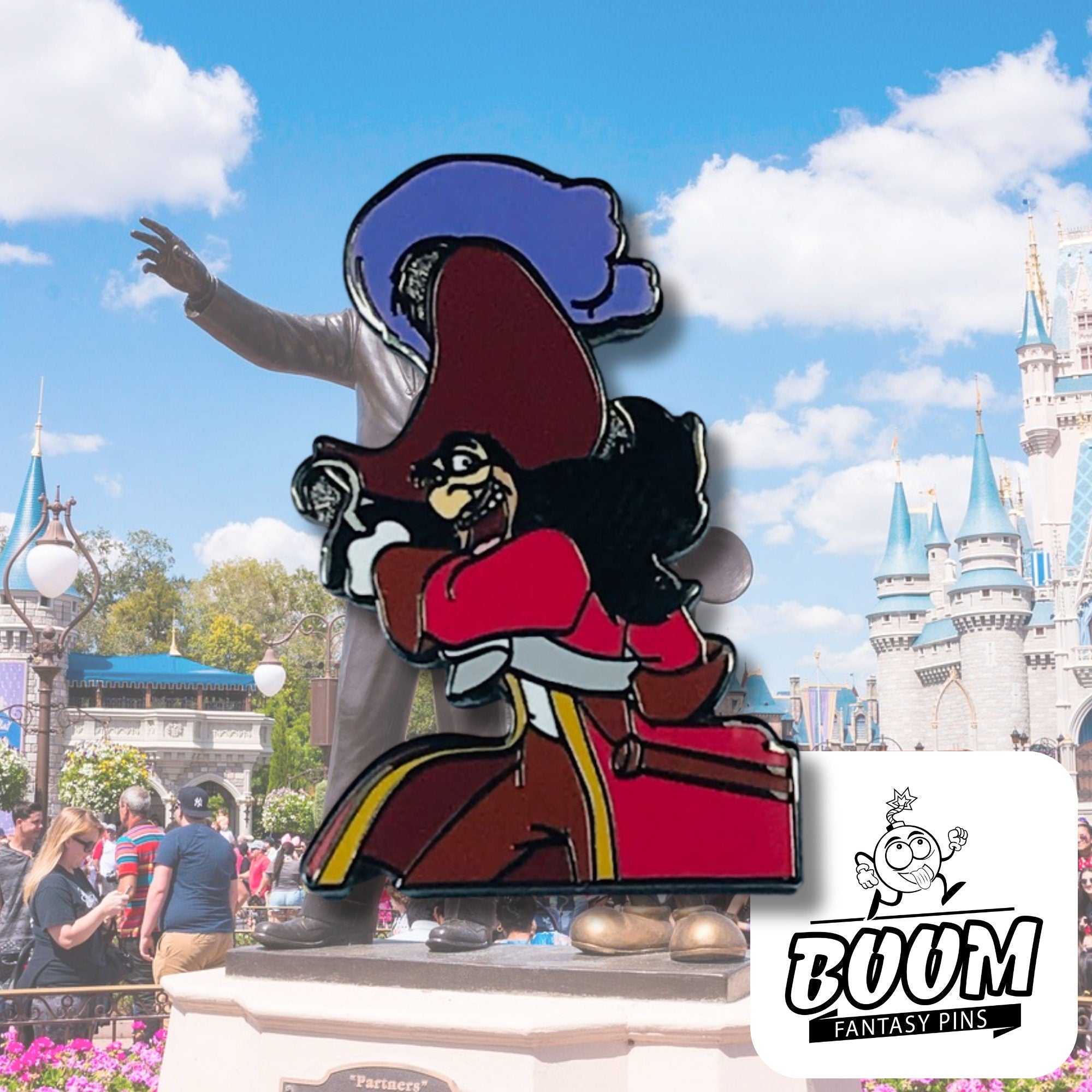 Pin's – Capitaine Crochet de Peter Pan – Disney Fantasy