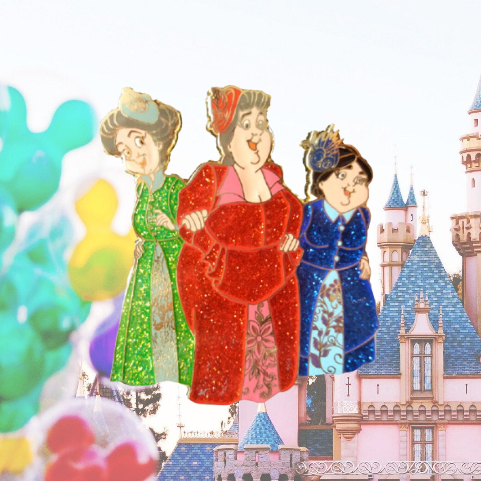 Pin – Flora Fauna y Primavera de La Bella Durmiente – Disney Fantasy