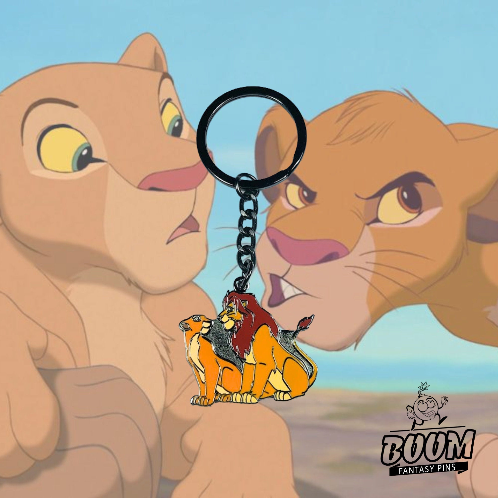 Porte-clés – Simba du Roi Lion – Disney Fantasy