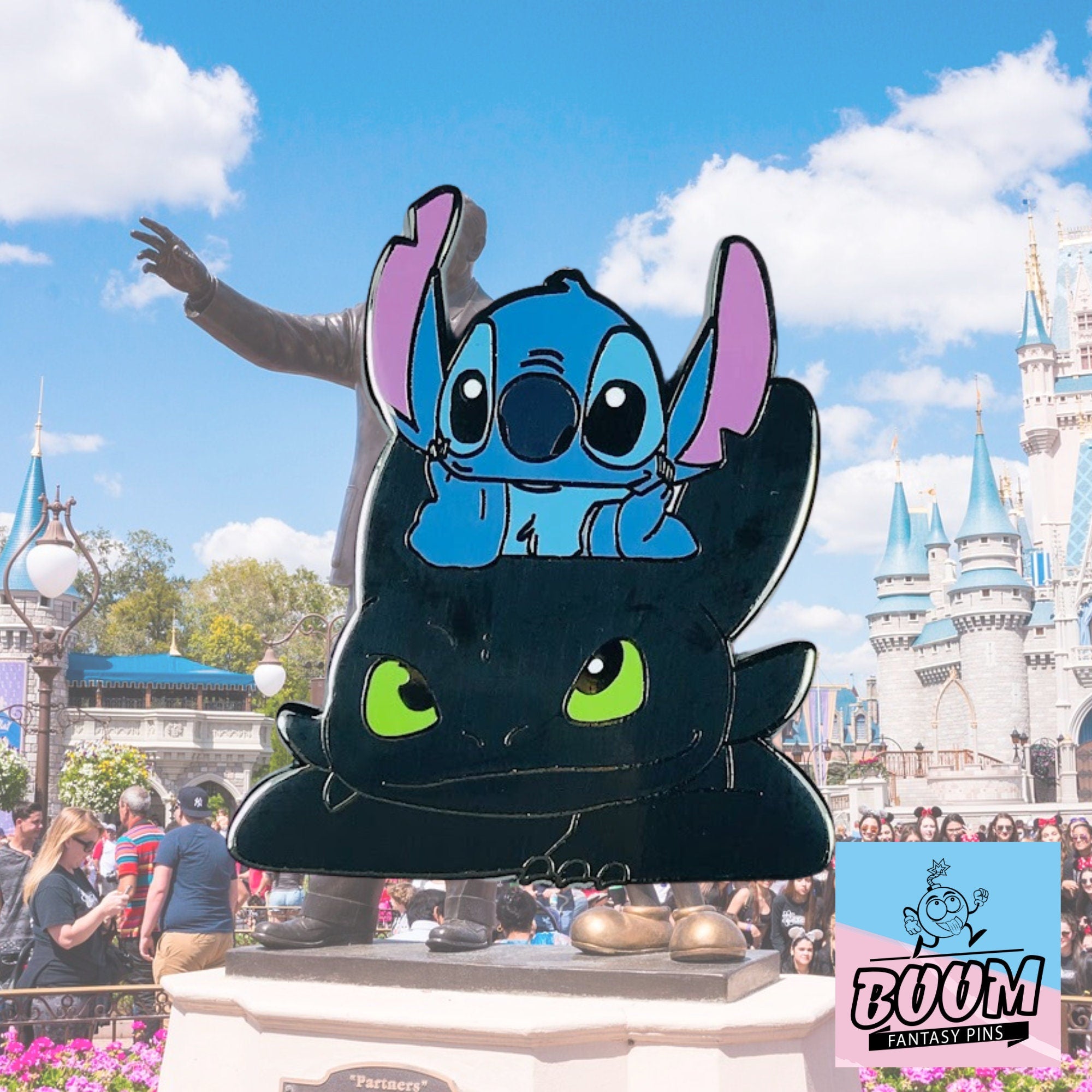 Épingle – Expérience 626 Stitch et Krokmou de Lilo et Stitch – Disney Fantasy