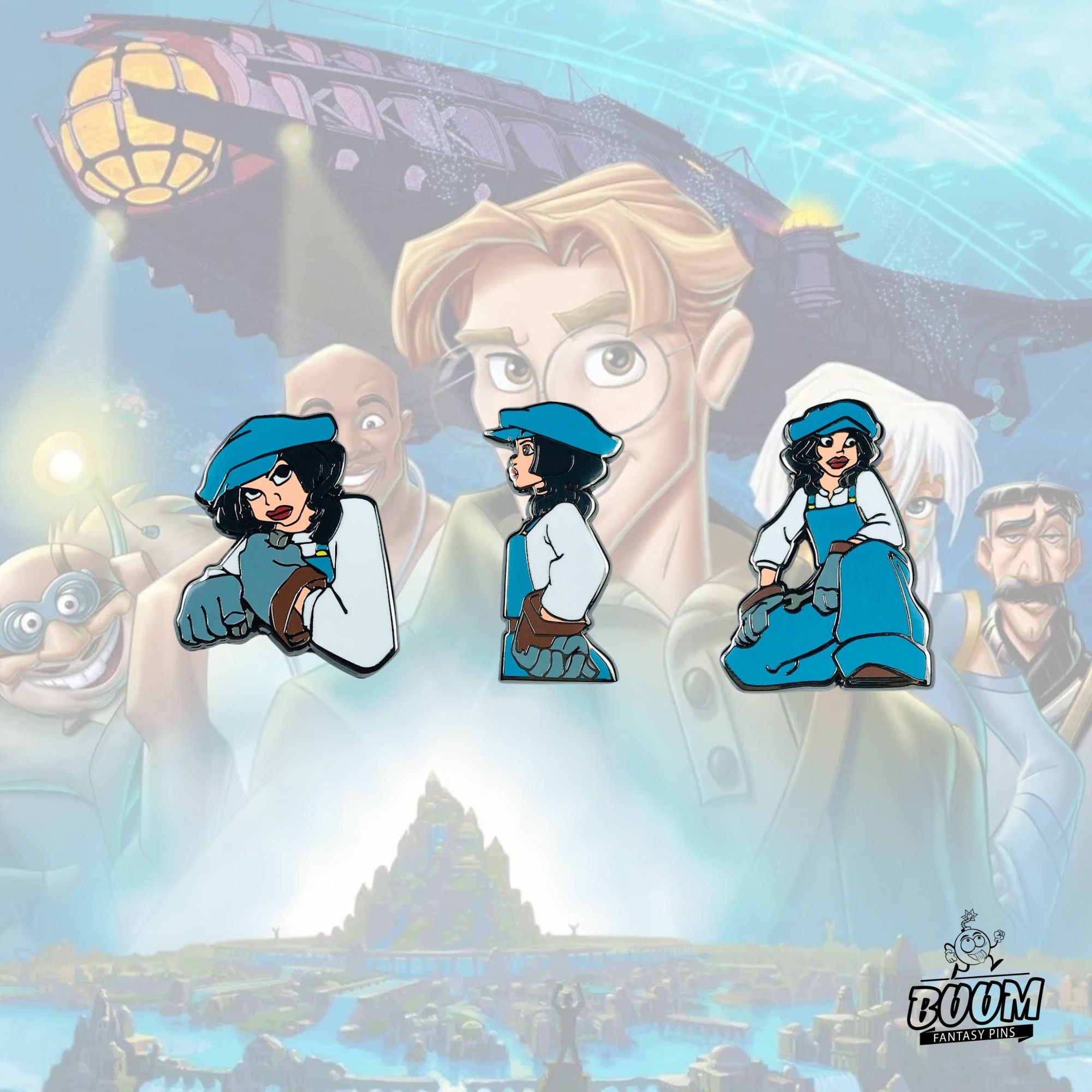 Épingle – Audrey Rocio d'Atlantide, l'empire perdu – Disney Fantasy