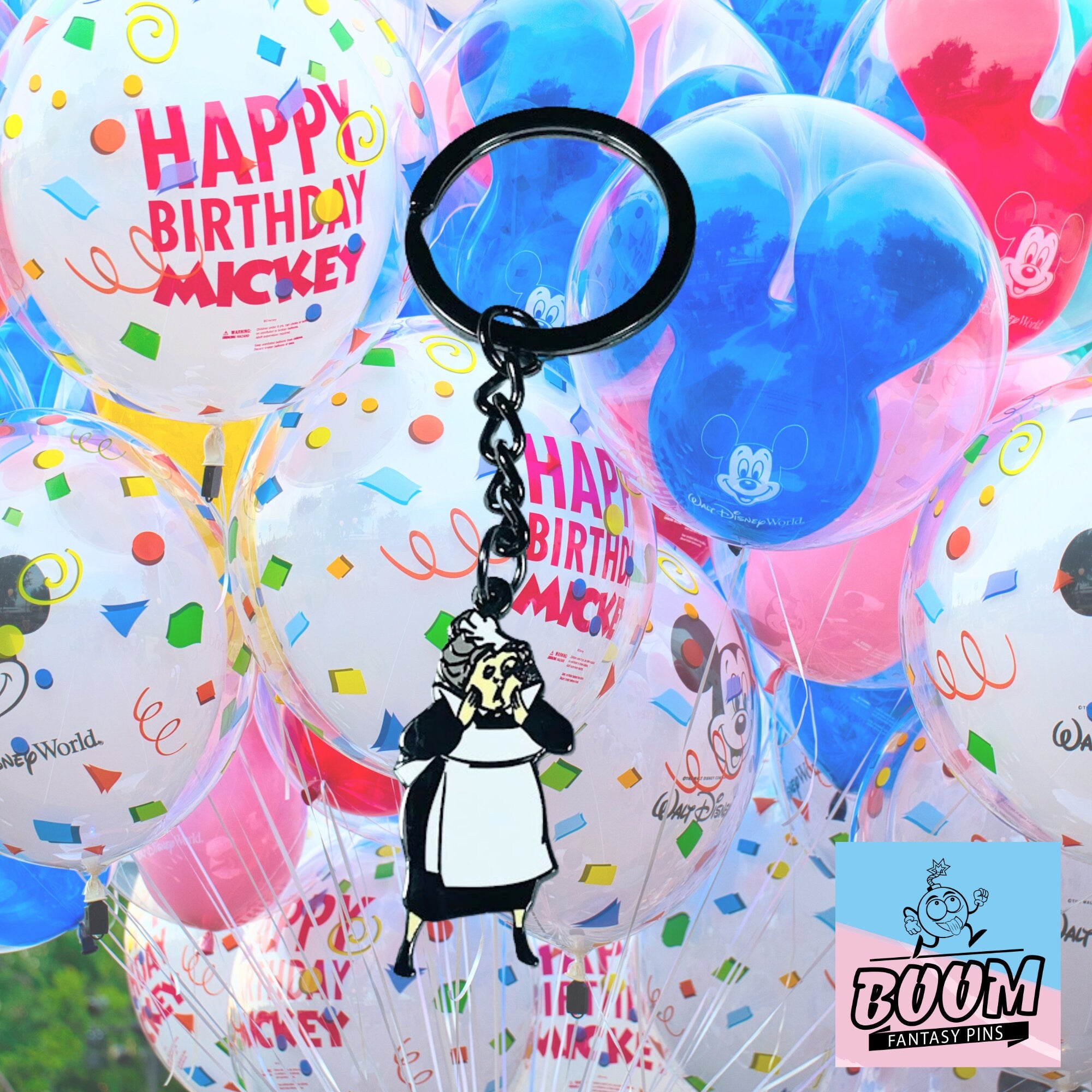 Porte-clés – Nounou des 101 Dalmatiens – Disney Fantasy