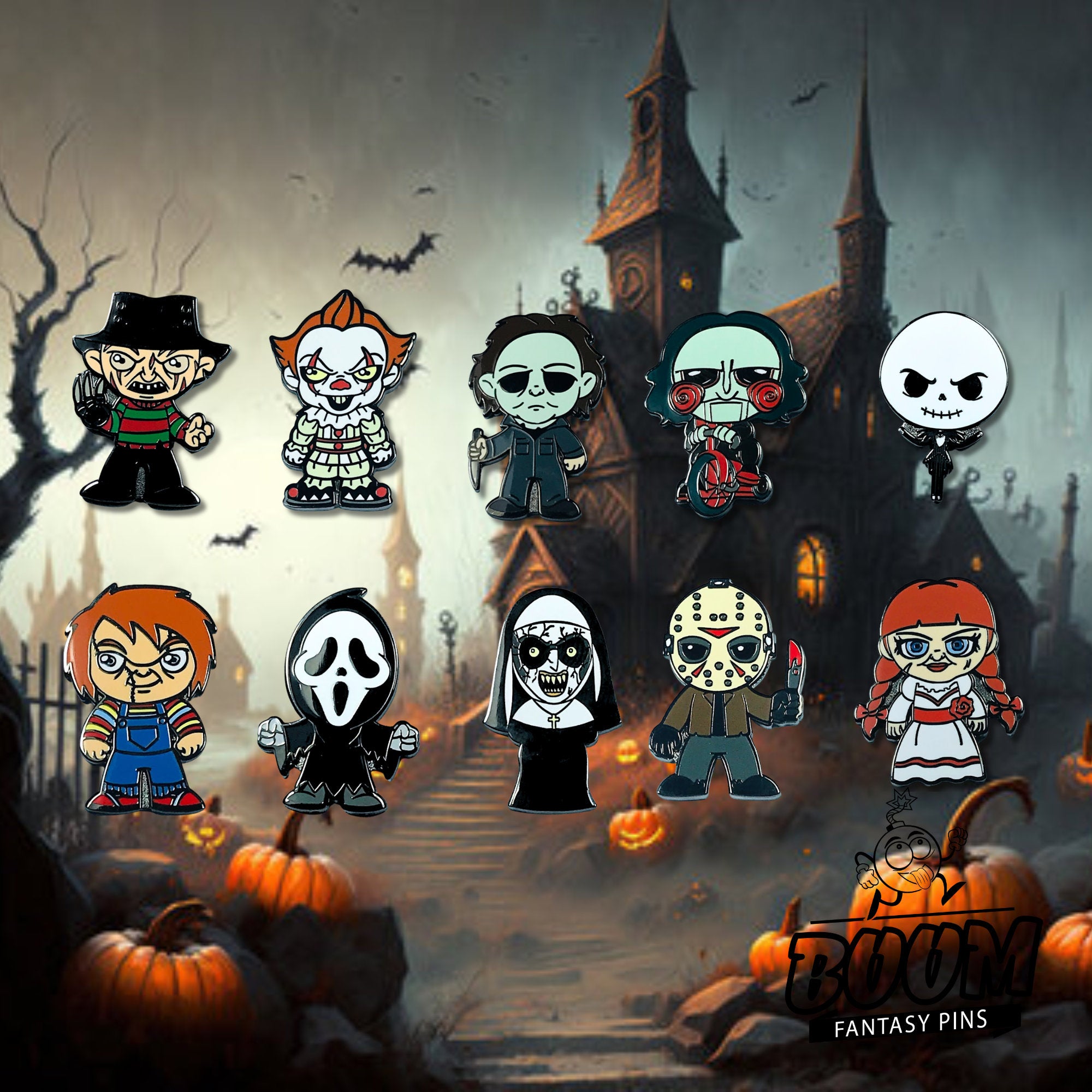 Pin de Jack Skellington de Pesadilla antes de Navidad – Disney Fantasy