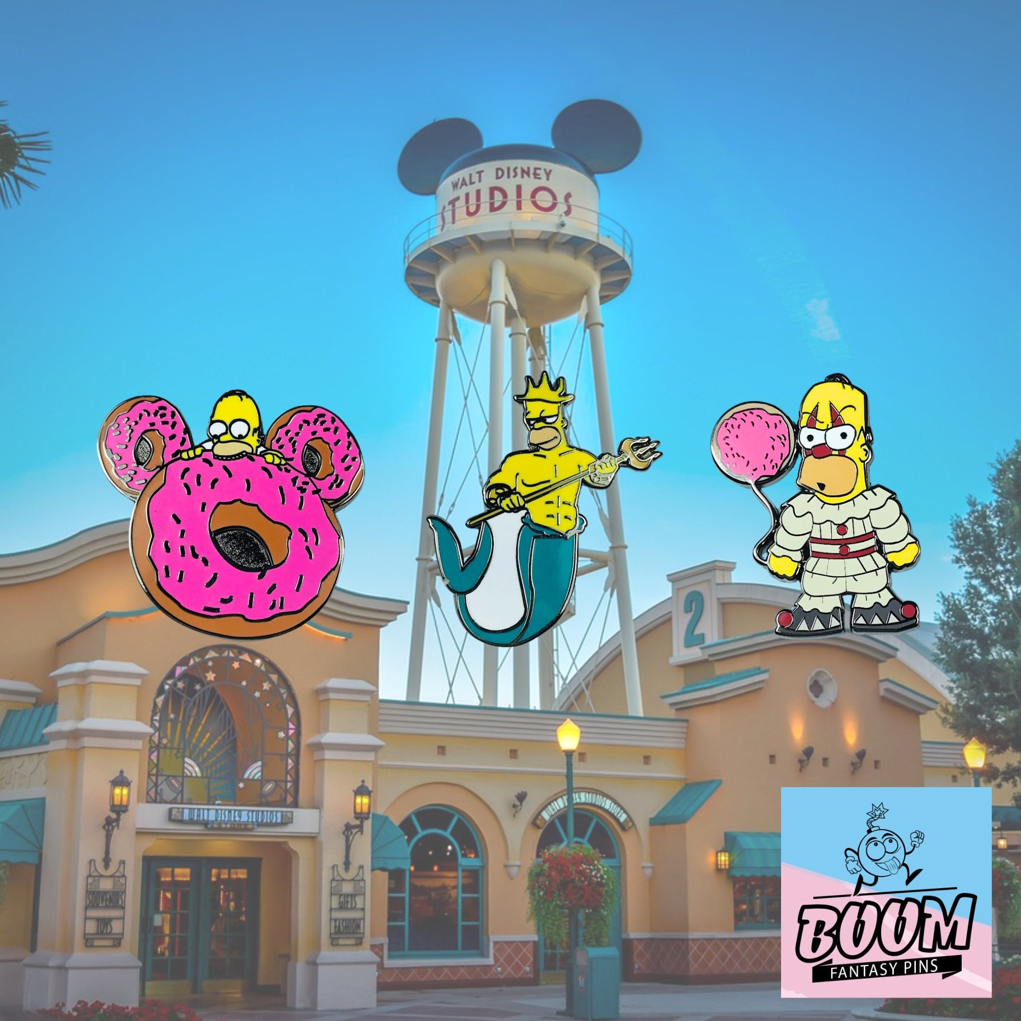 Pin – Homer Simpson de Los Simpson – Fantasía Disney