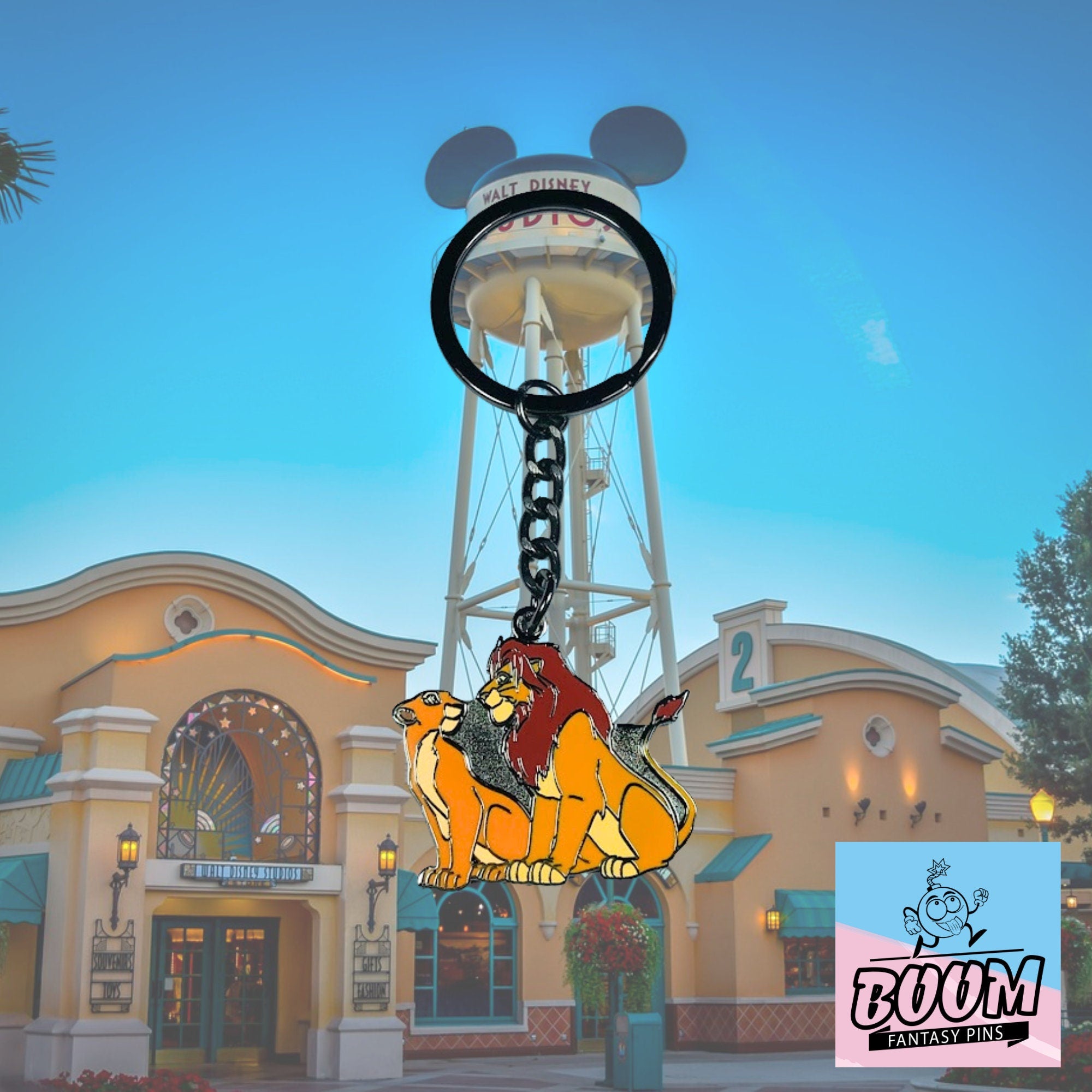 Porte-clés – Simba du Roi Lion – Disney Fantasy