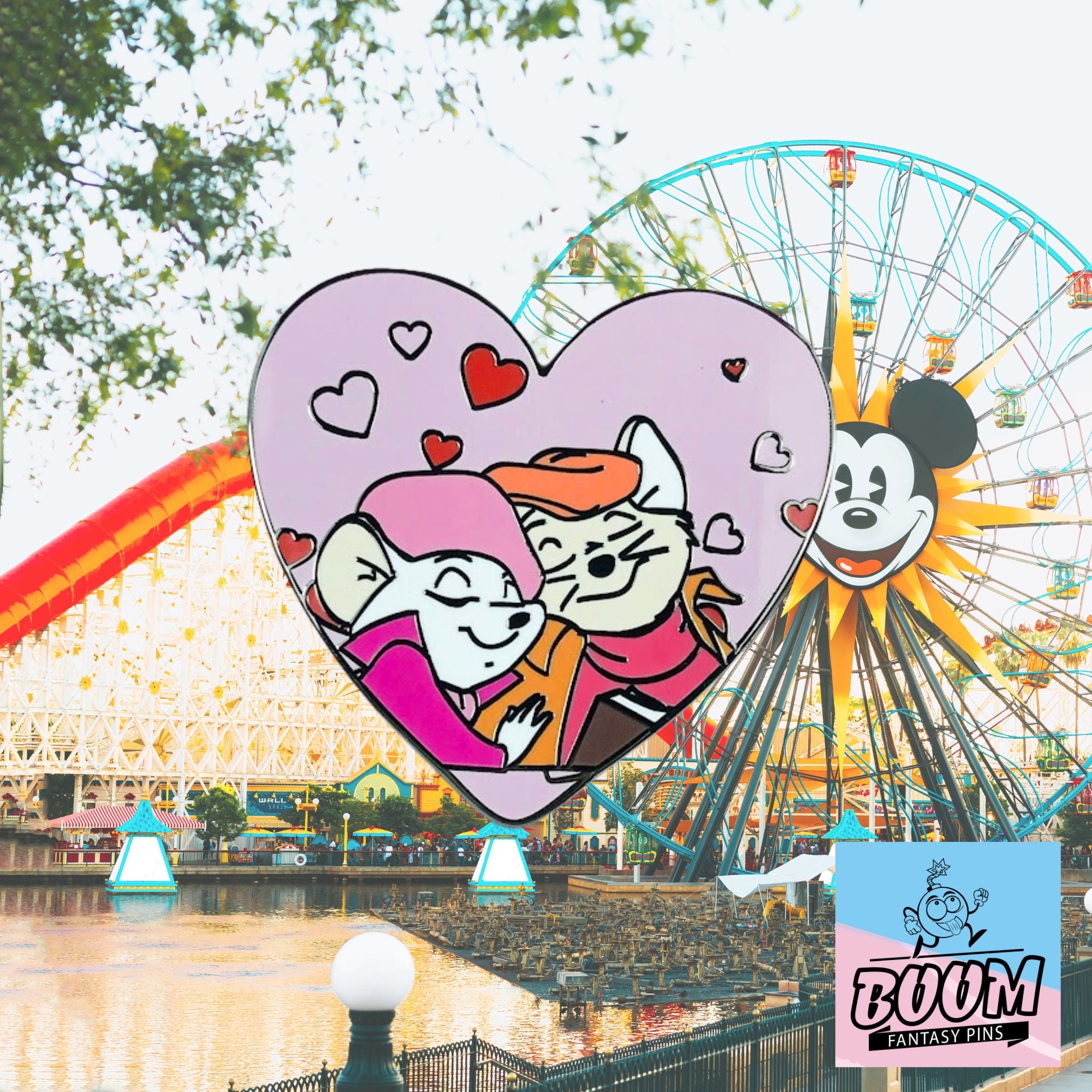 Pin – Bernard y Bianca de Los Rescatistas – Disney Fantasy