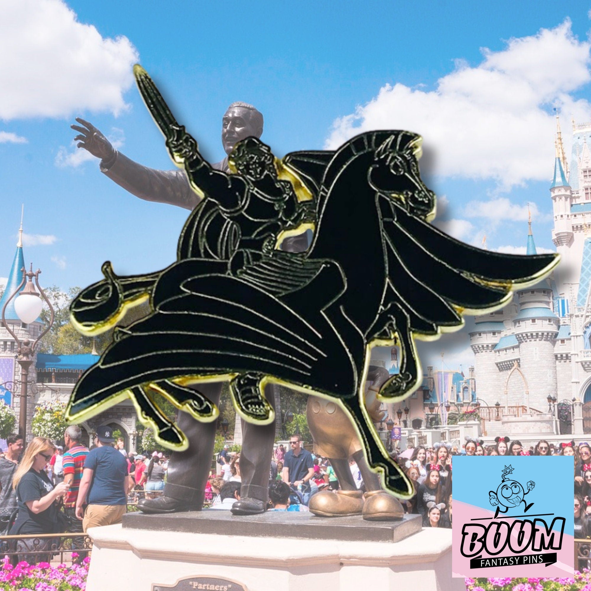 Pin – Hércules y Pegaso de Hércules – Disney Fantasy