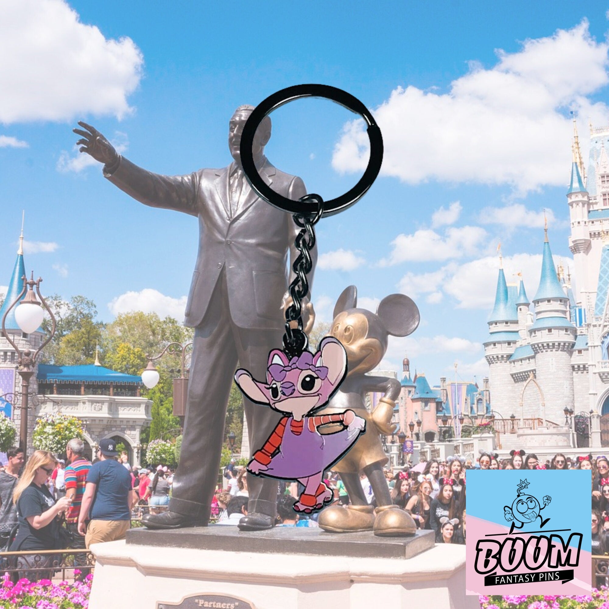 Llavero – Ángel como Angélica Pickles de Lilo &amp; Stitch – Disney Fantasy