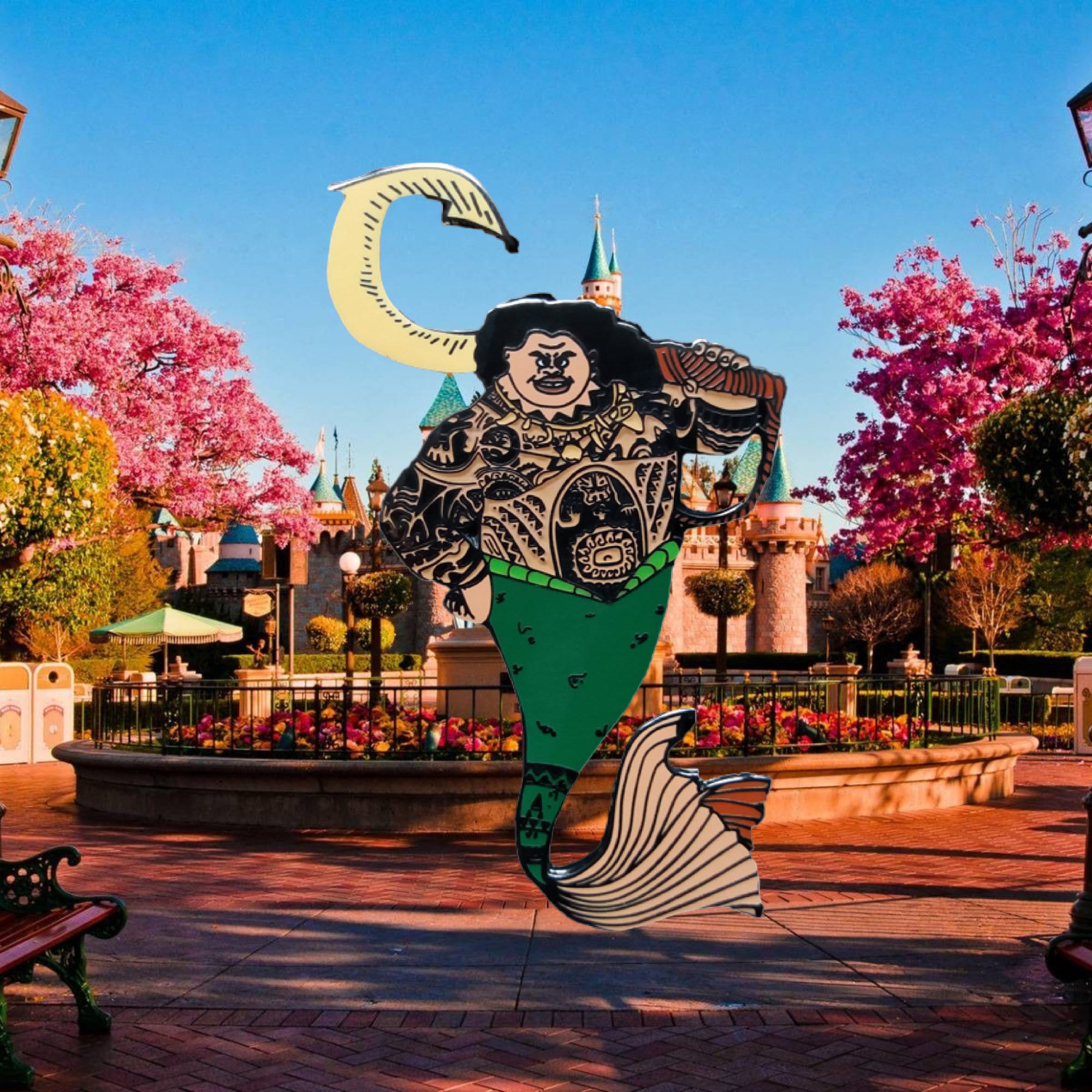 Pin – Maui from Moana – Disney Fantasy