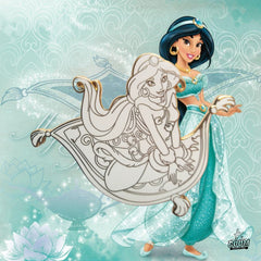 Pin's – Princesse Jasmine d'Aladdin – Disney Fantasy