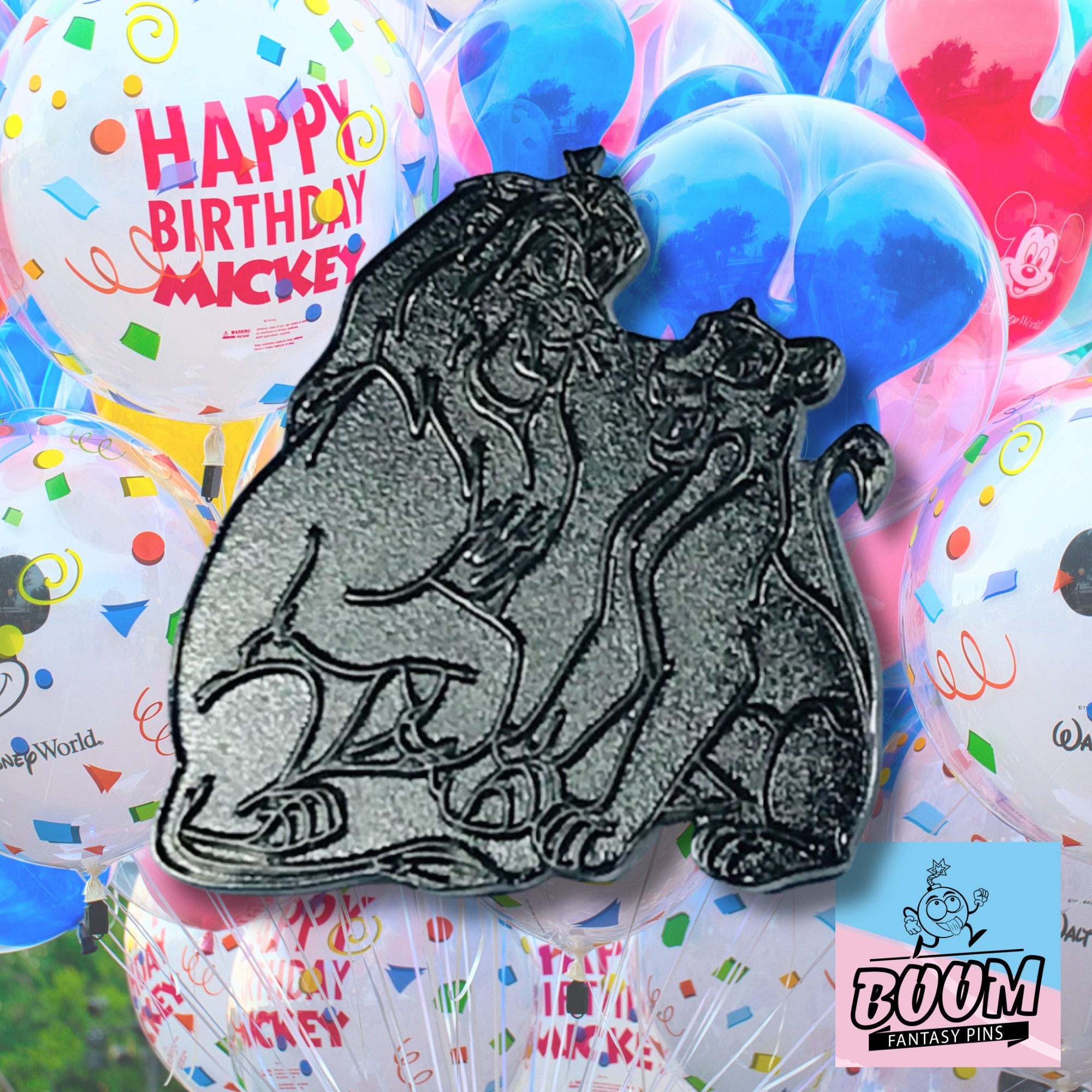 Pin – Simba y Nala de El Rey León – Disney Fantasy