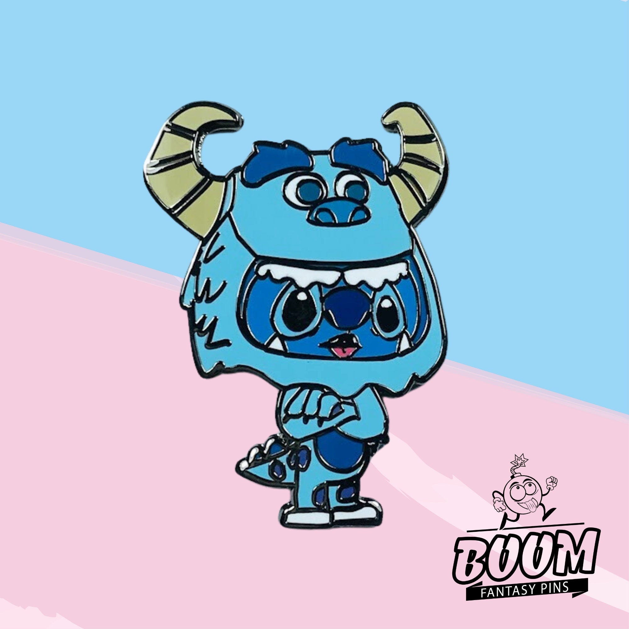 Pin – Stitch como James P. Sullivan de Lilo &amp; Stitch – Disney Fantasy