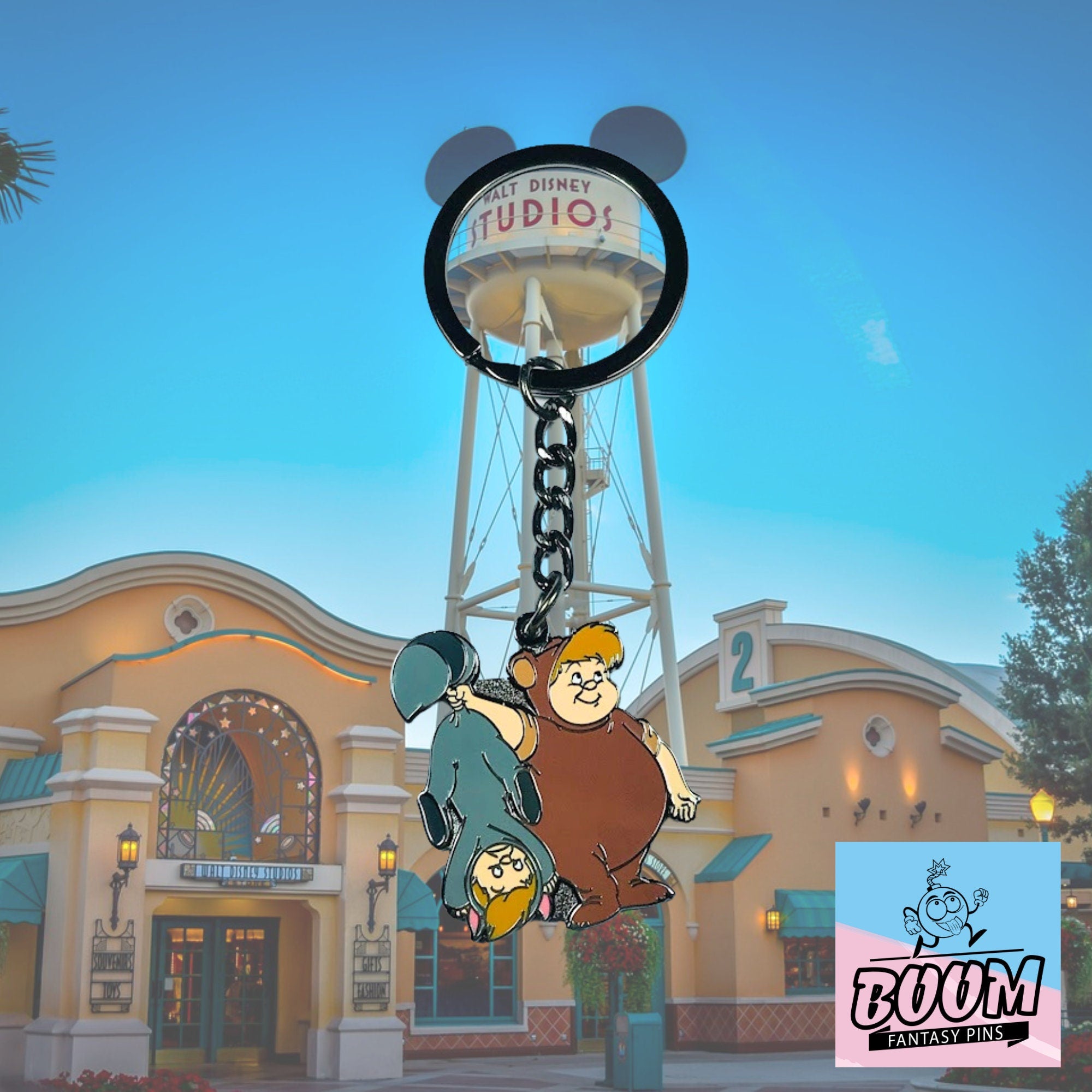 Llavero – Cubby y Slightly de Peter Pan – Disney Fantasy