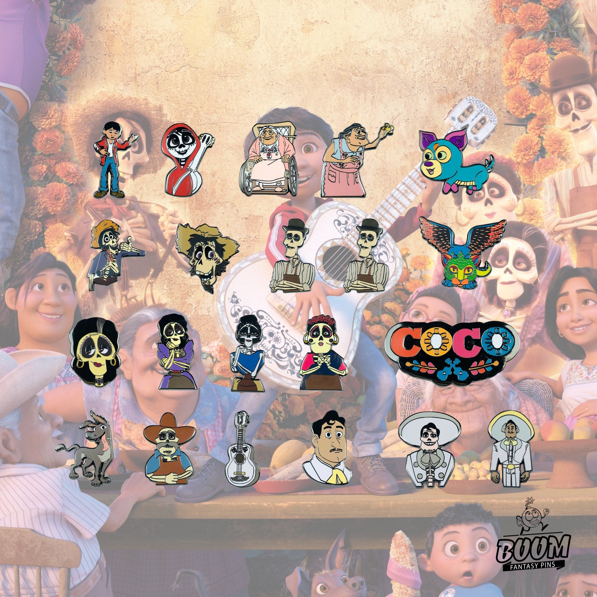 Pin's – Miguel Rivera de Coco – Disney Fantasy