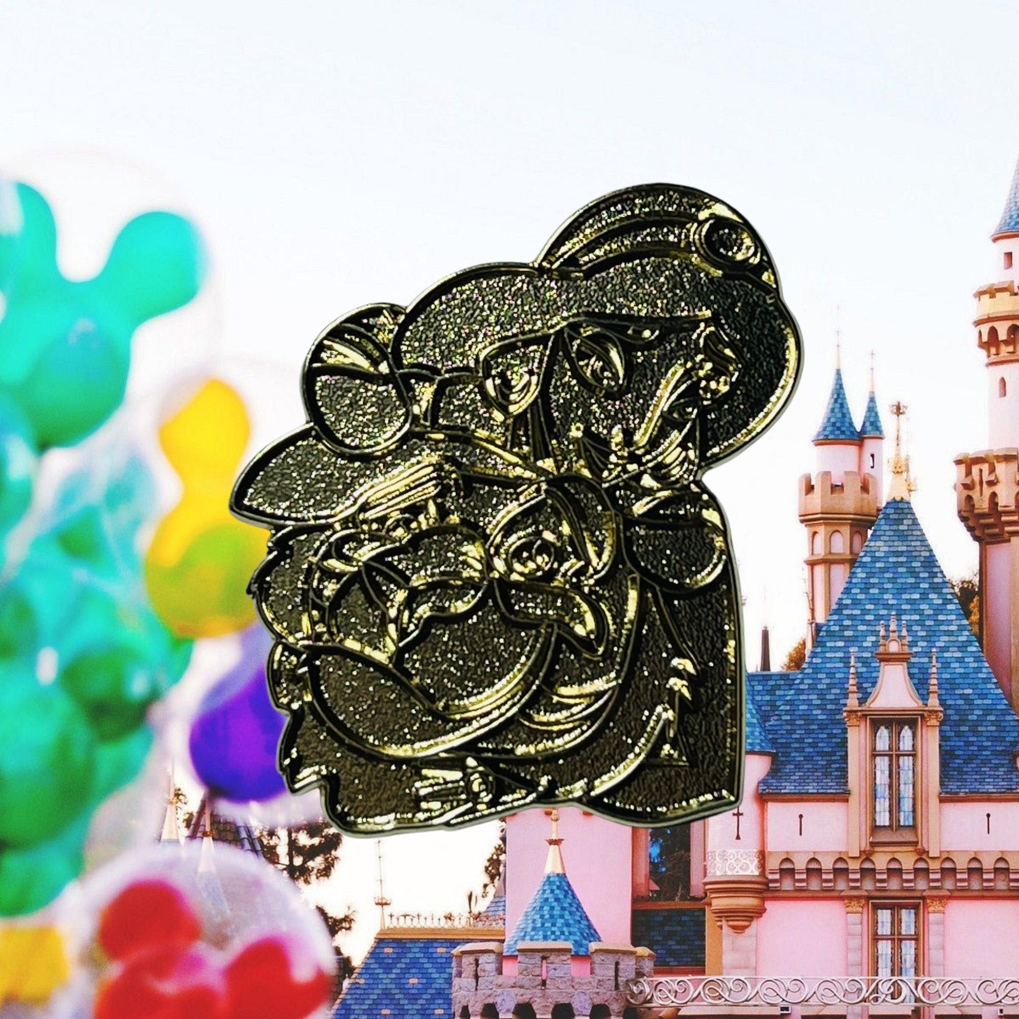 Pin – Rajah y la Princesa Jasmine de Aladdin – Disney Fantasy