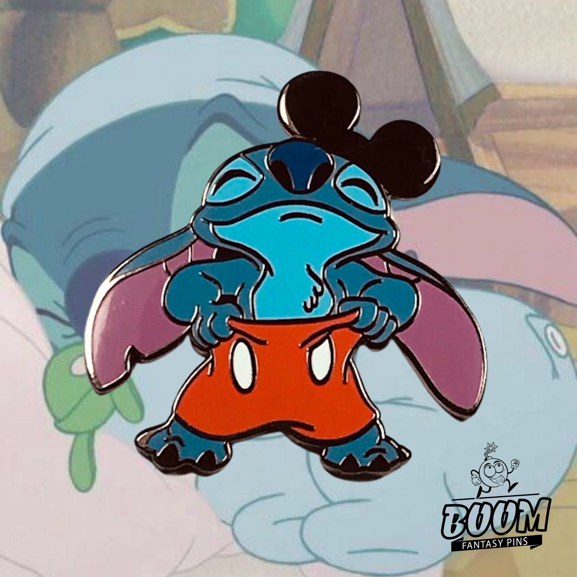Épingle – Expérience 626 : Stitch en Mickey Mouse de Lilo &amp; Stitch – Disney Fantasy