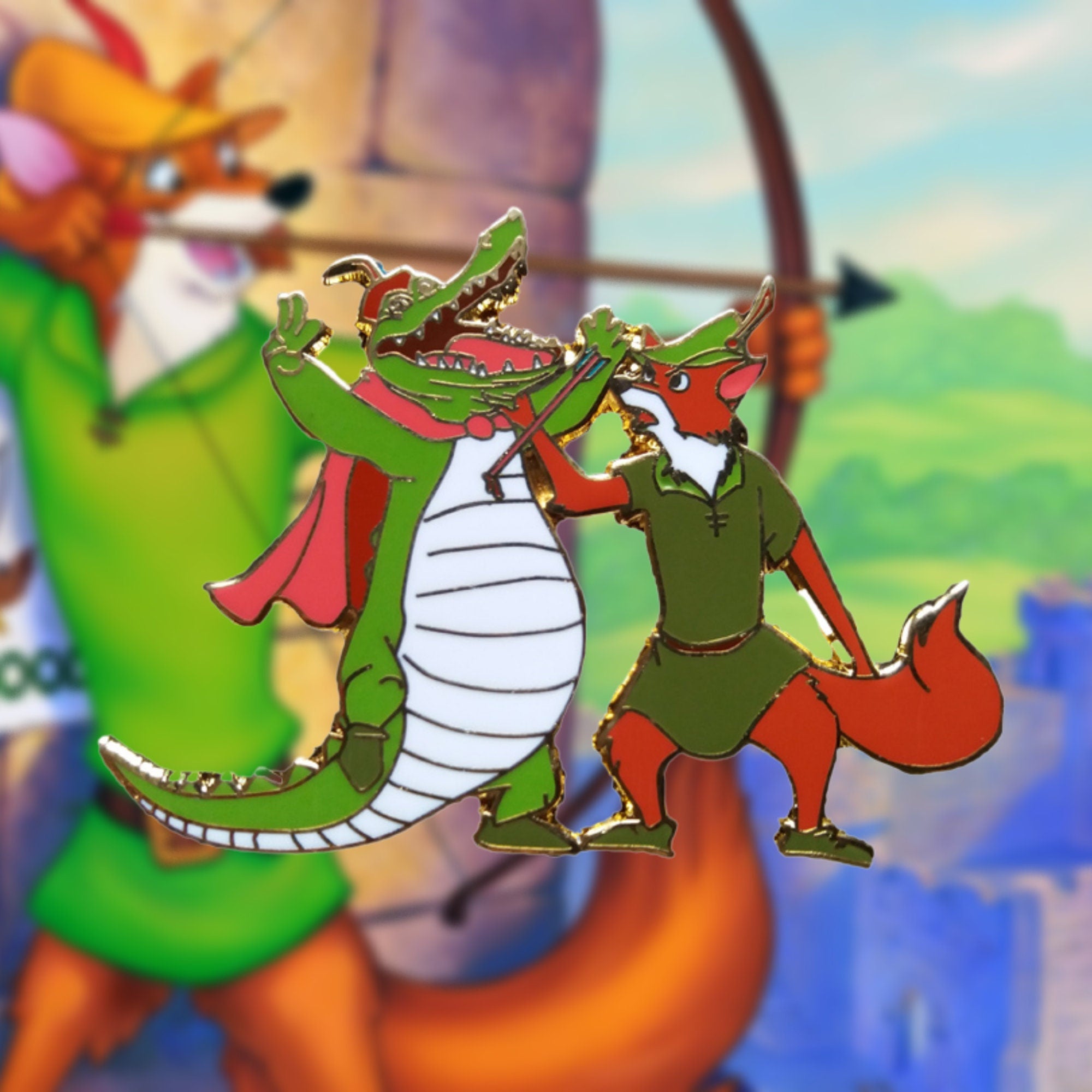 Pin's – Robin des Bois et le Capitaine Crocodile de Robin des Bois – Disney Fantasy