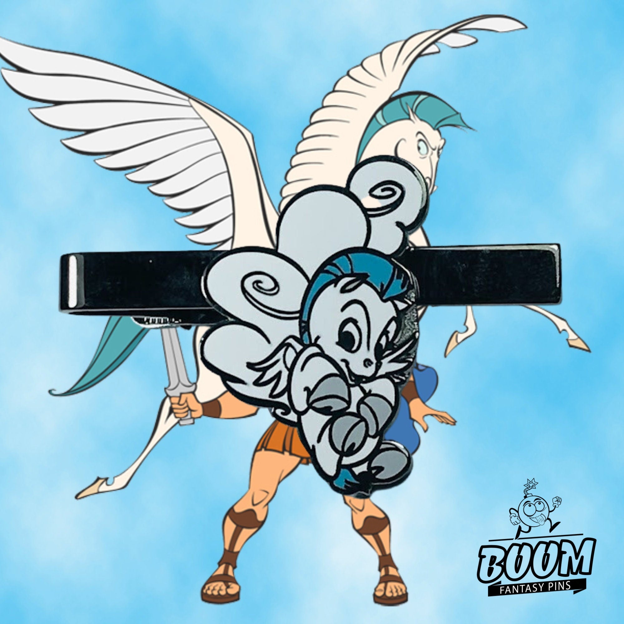 Pince à cravate – Pégase d'Hercule – Disney Fantasy