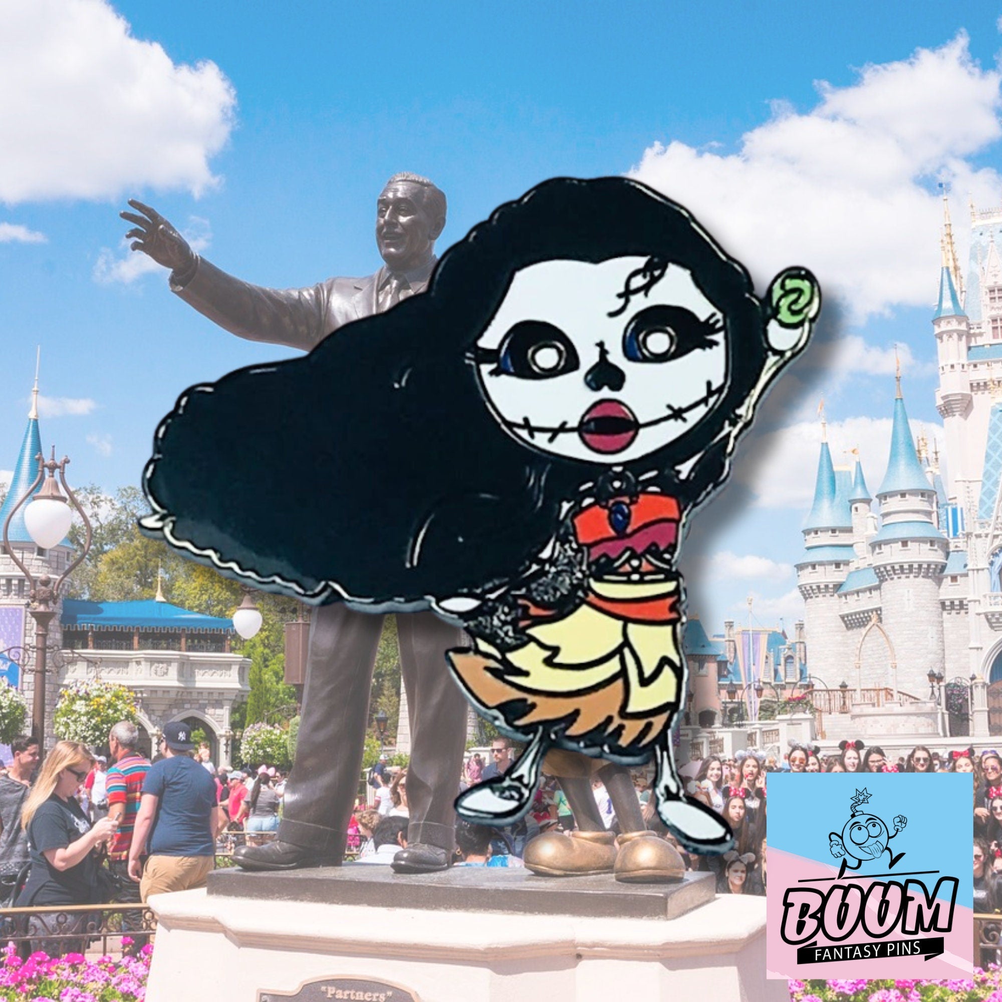Pin – Moana as Zombie from Moana – Disney Fantasy