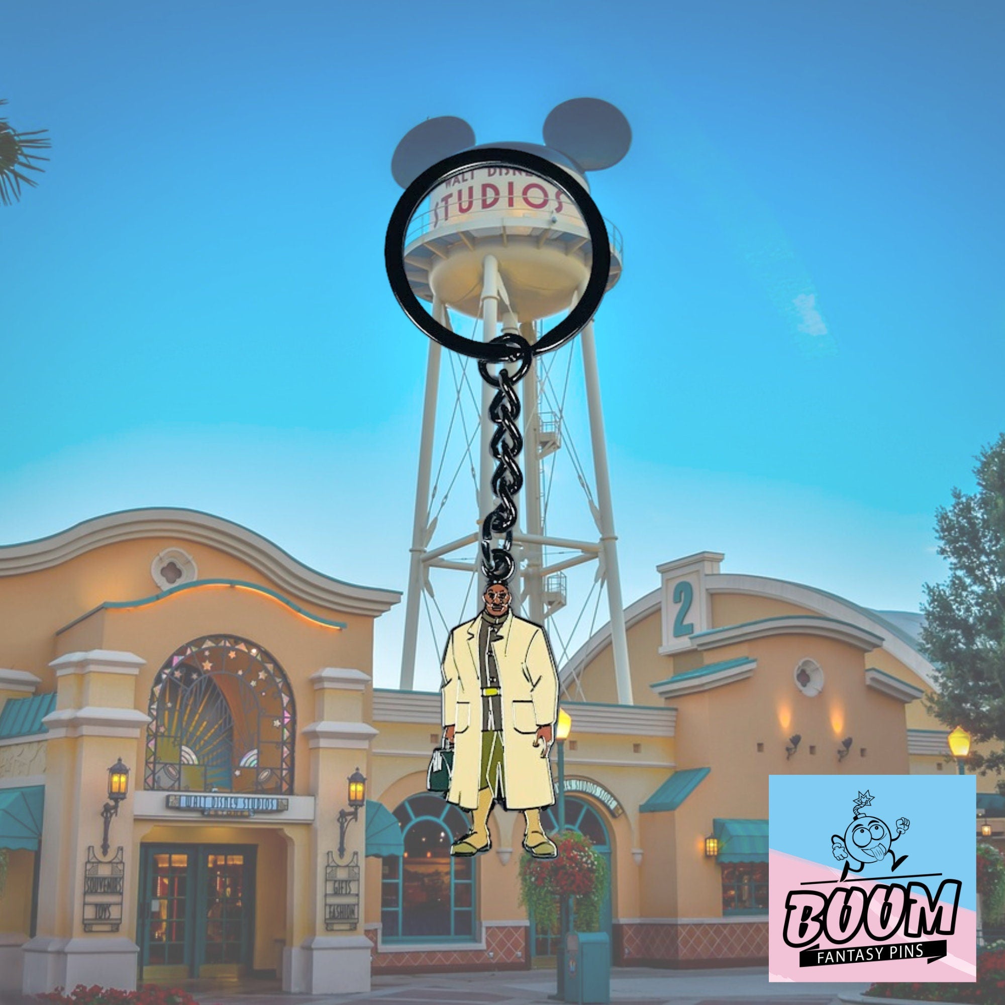 Porte-clés – Dr. Joshua Sweet d'Atlantide, l'empire perdu – Disney Fantasy