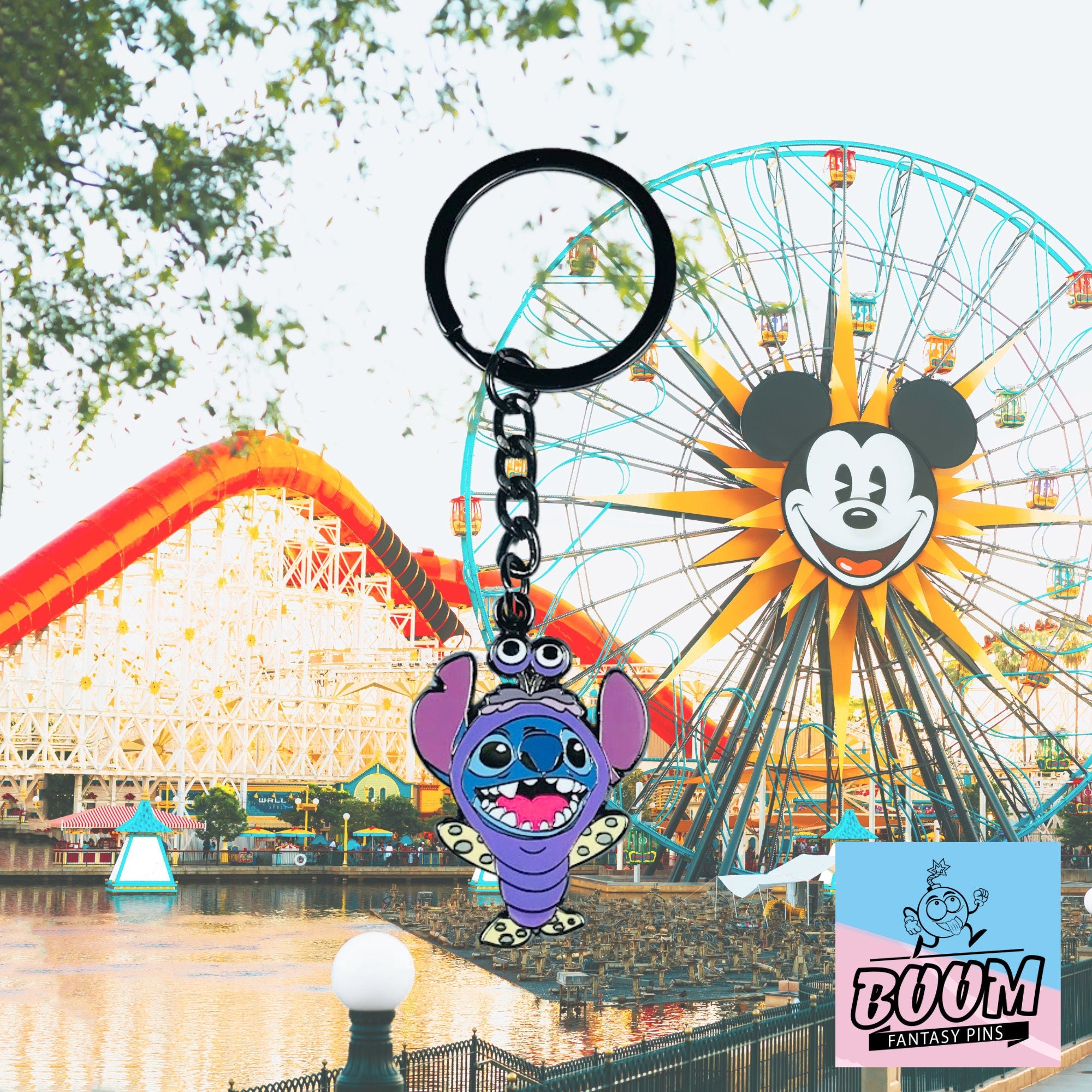 Porte-clés – Stitch Expérience 626 de Lilo &amp; Stitch – Disney Fantasy