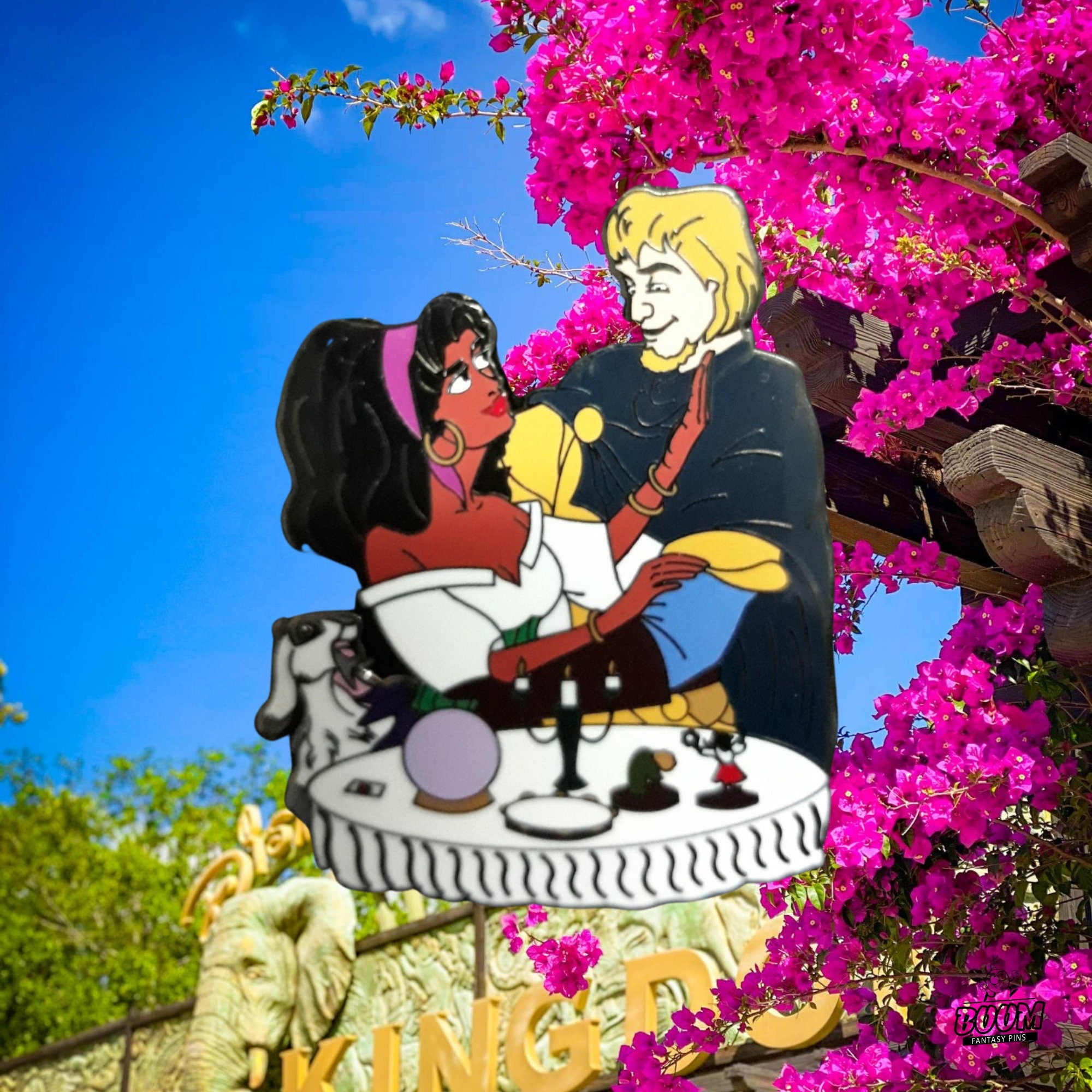 Pin's – Esmeralda et Phoebus du Bossu de Notre-Dame – Disney Fantasy