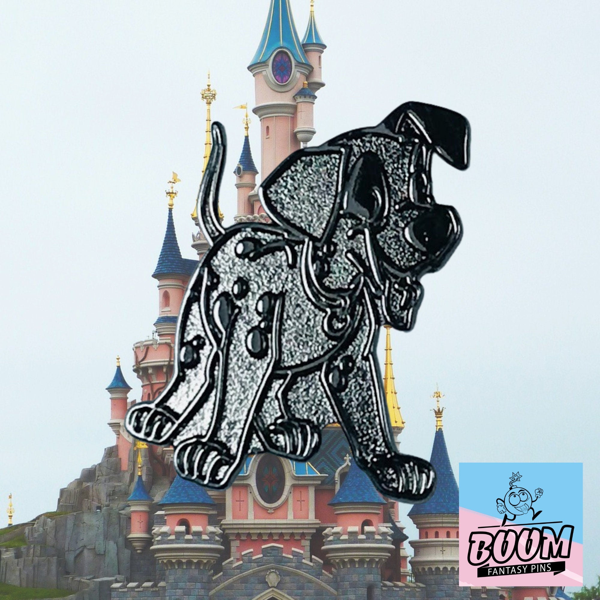 Pin's bicolore inspiré des 101 Dalmatiens – Disney Fantasy