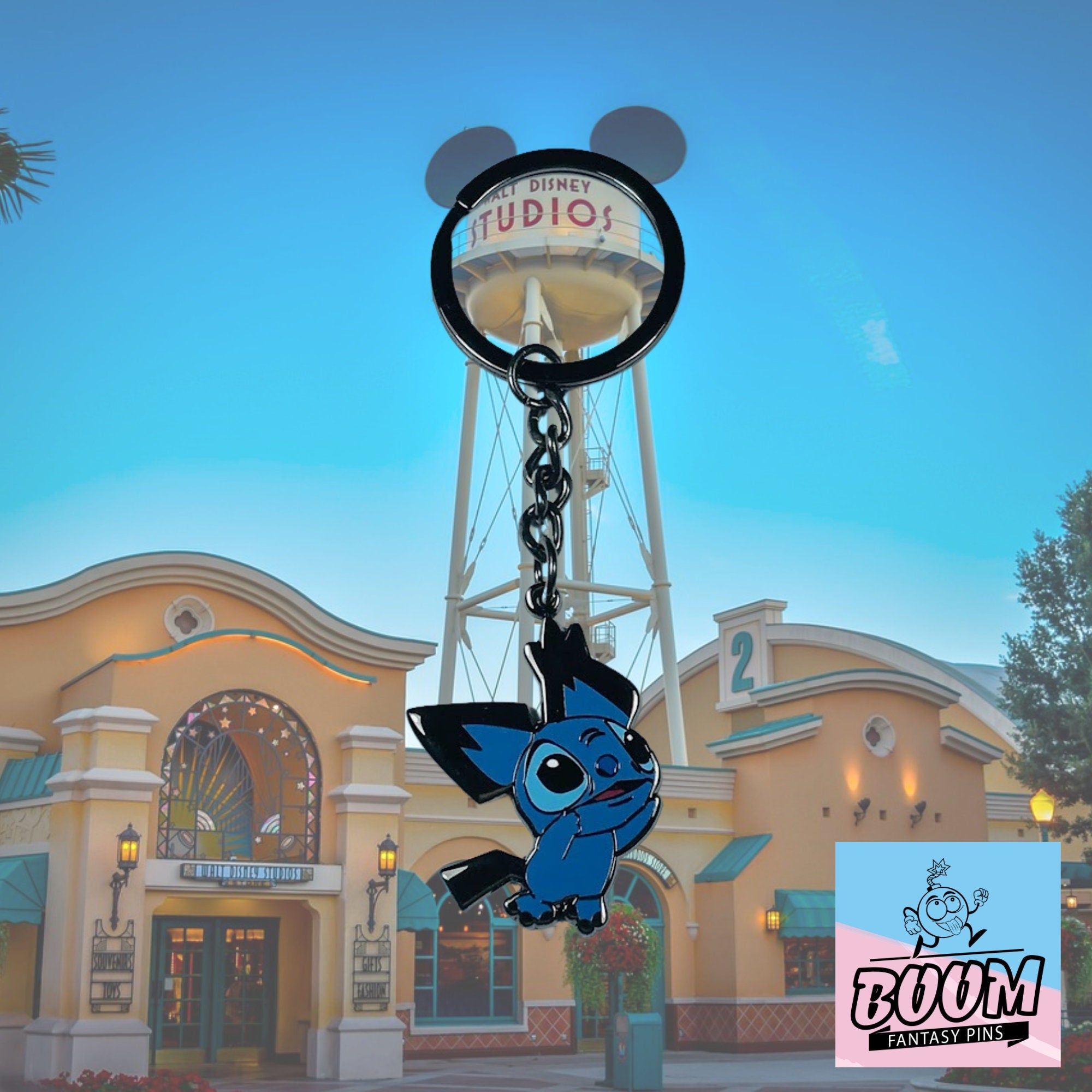 Porte-clés – Expérience Stitch 626 de Lilo &amp; Stitch Disney Fantasy