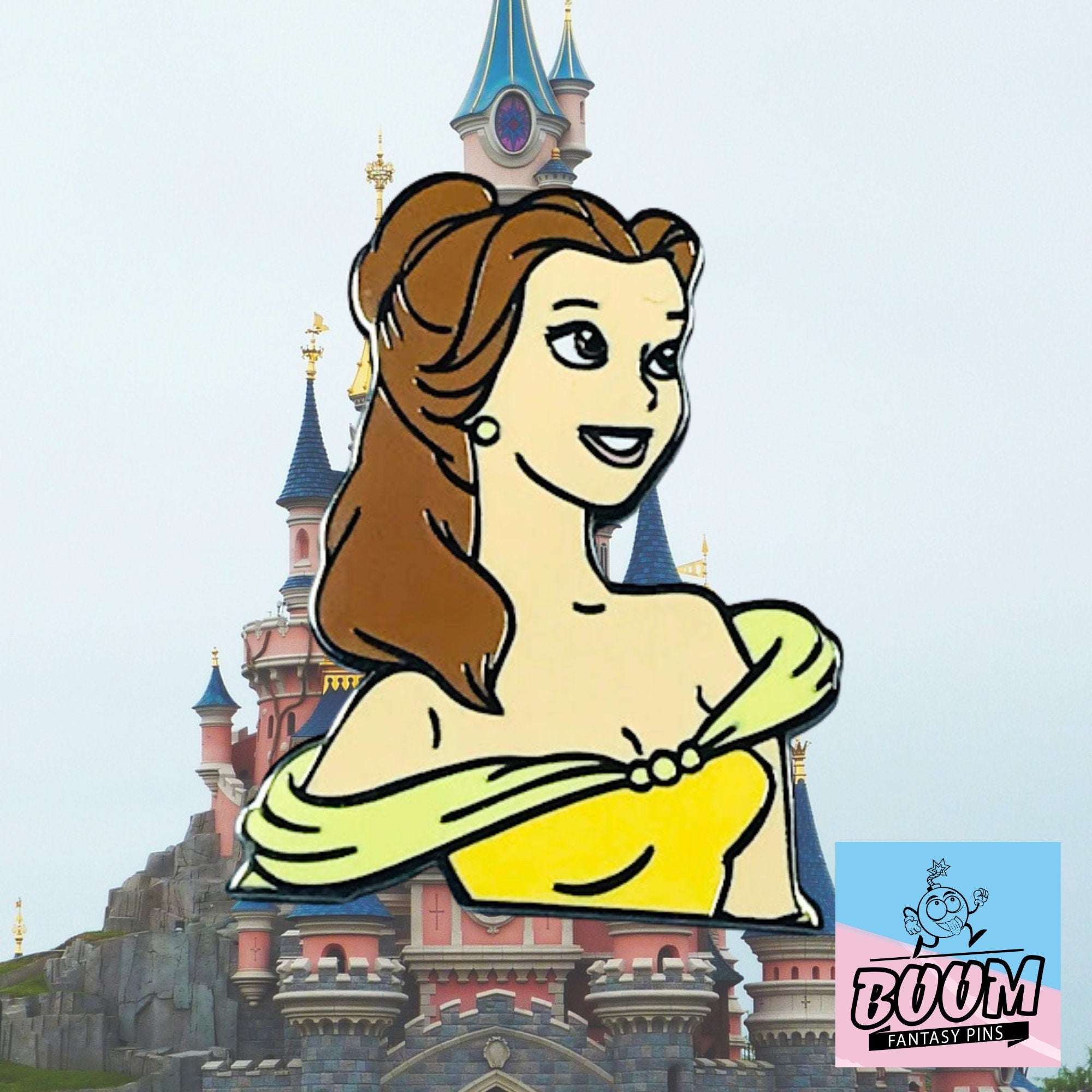 Pin – Princesa Bella de La Bella y la Bestia – Disney Fantasy