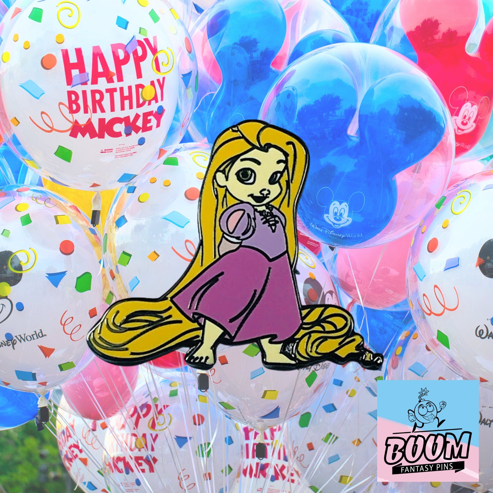 Pin's – Raiponce enfant du film Raiponce – Disney Fantasy