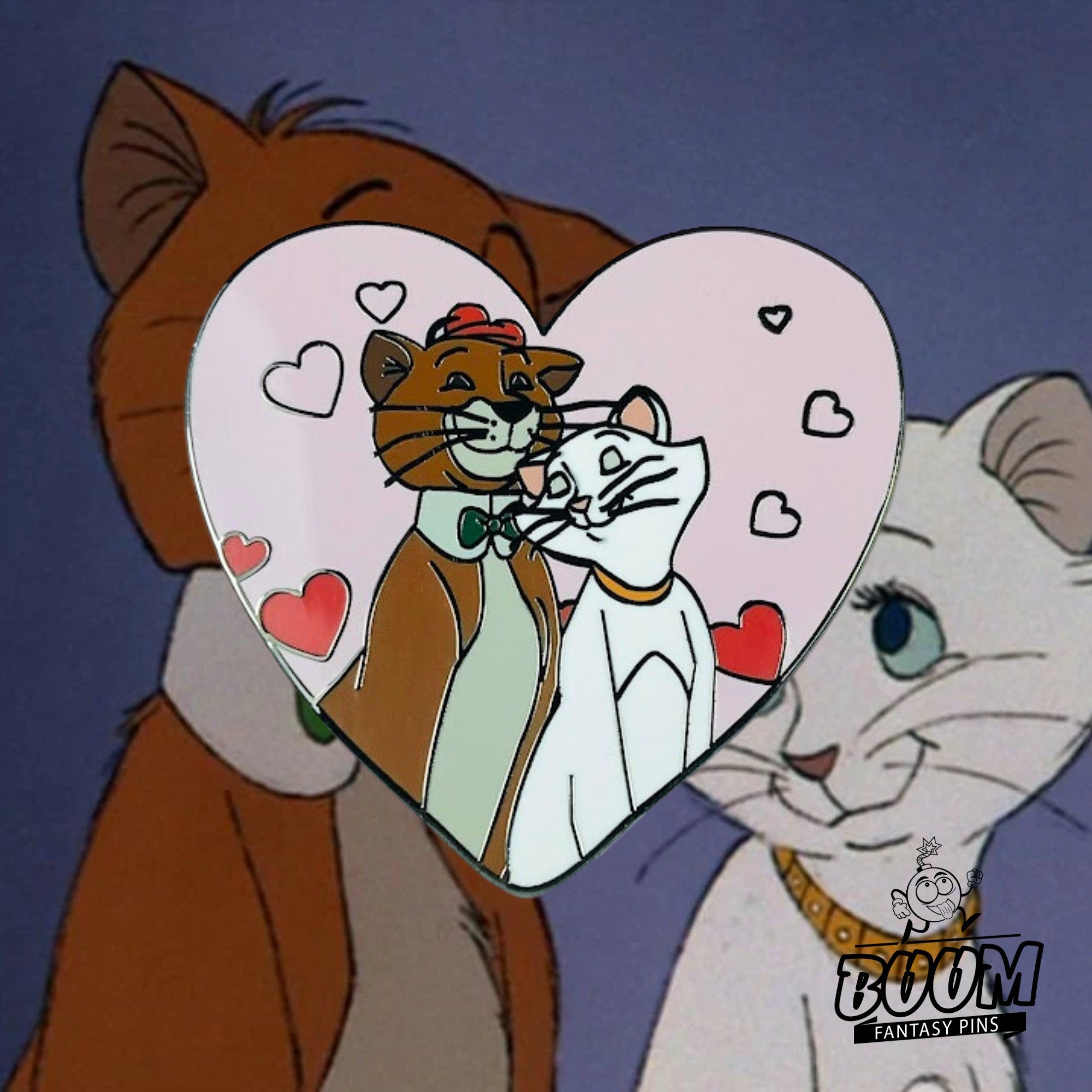 Pin's – La Duchesse et Thomas O'Malley des Aristochats – Disney Fantasy