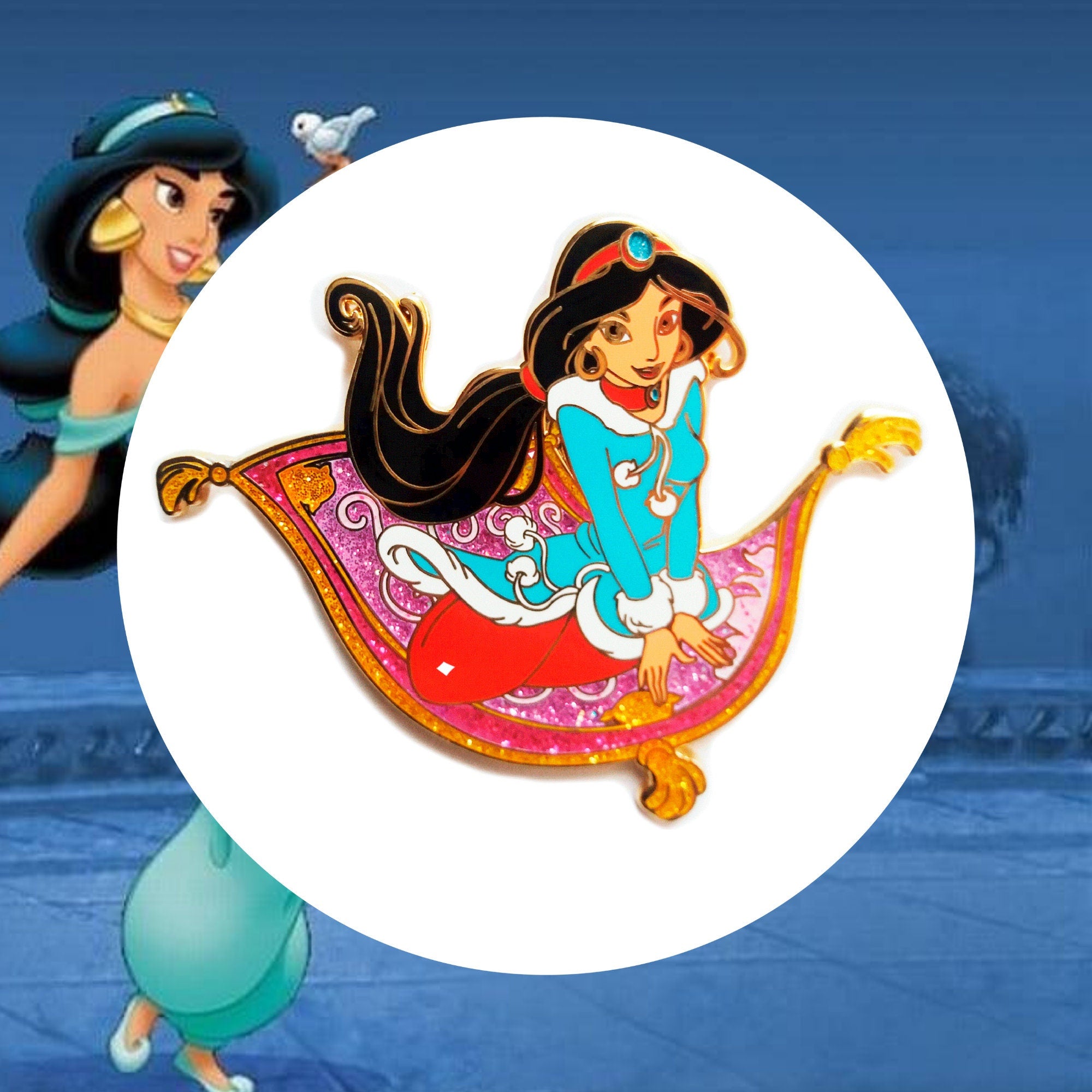 Pin's – Princesse Jasmine d'Aladdin – Disney Fantasy