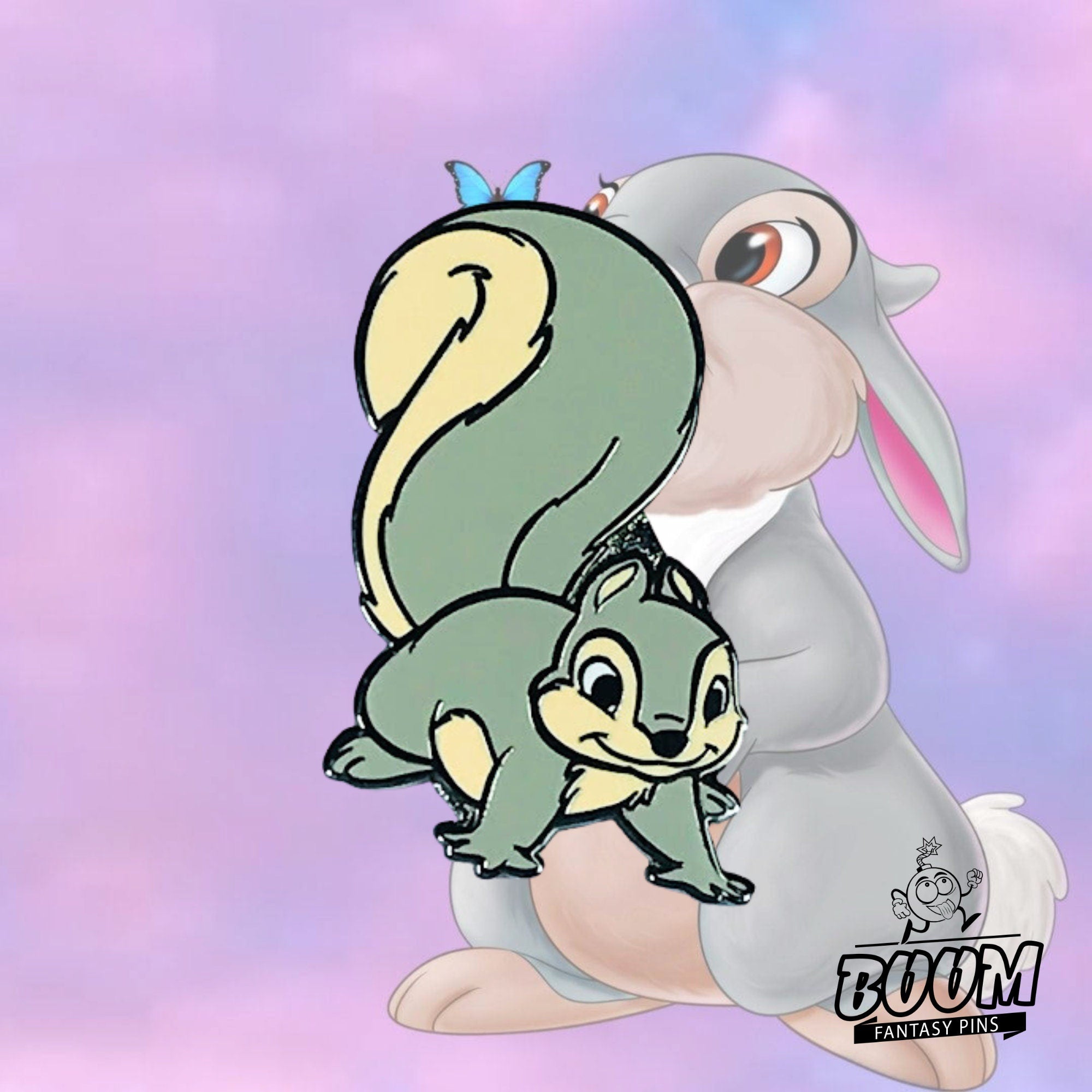 Pin's – Écureuil gris de Blanche-Neige et les Sept Nains – Disney Fantasy