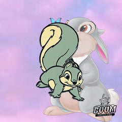 Pin's – Écureuil gris de Blanche-Neige et les Sept Nains – Disney Fantasy