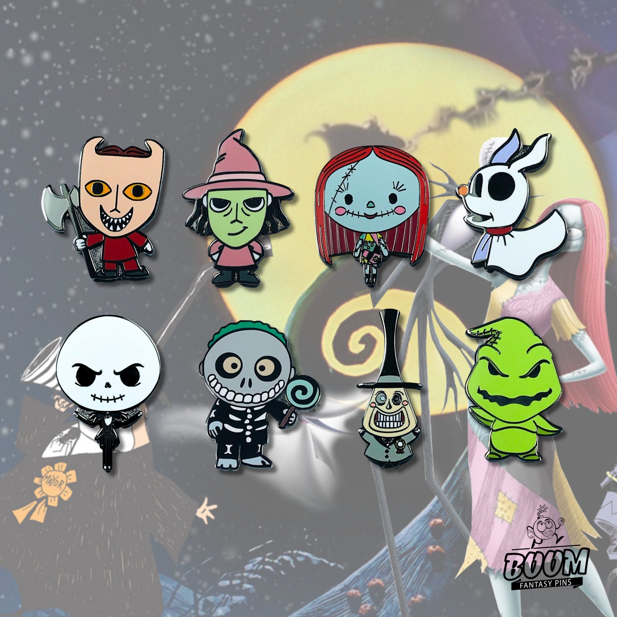 Pin's – Jack Skellington de L'Étrange Noël de Monsieur Jack – Disney Fantasy