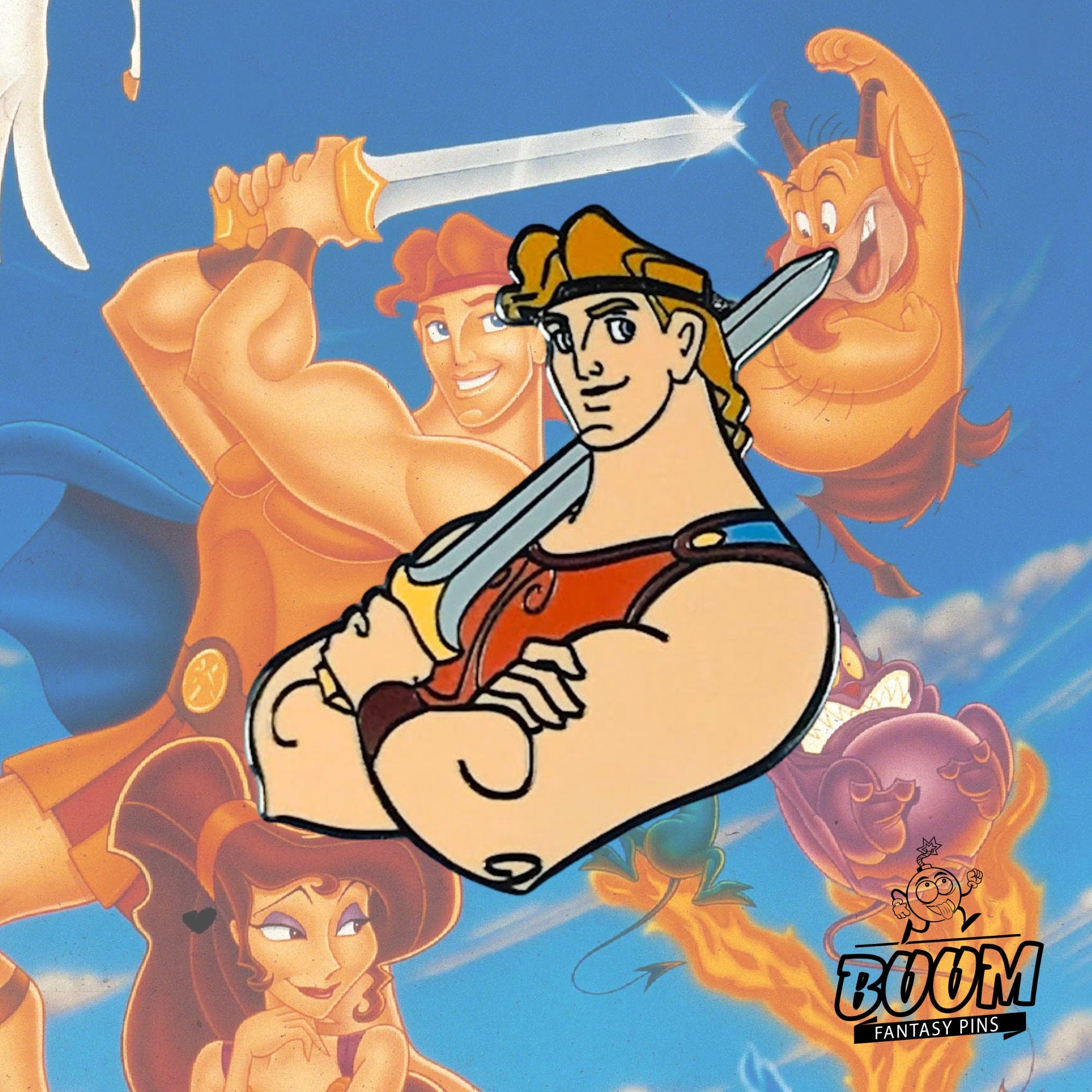 Pin's – Hercule du film Hercule – Disney Fantasy