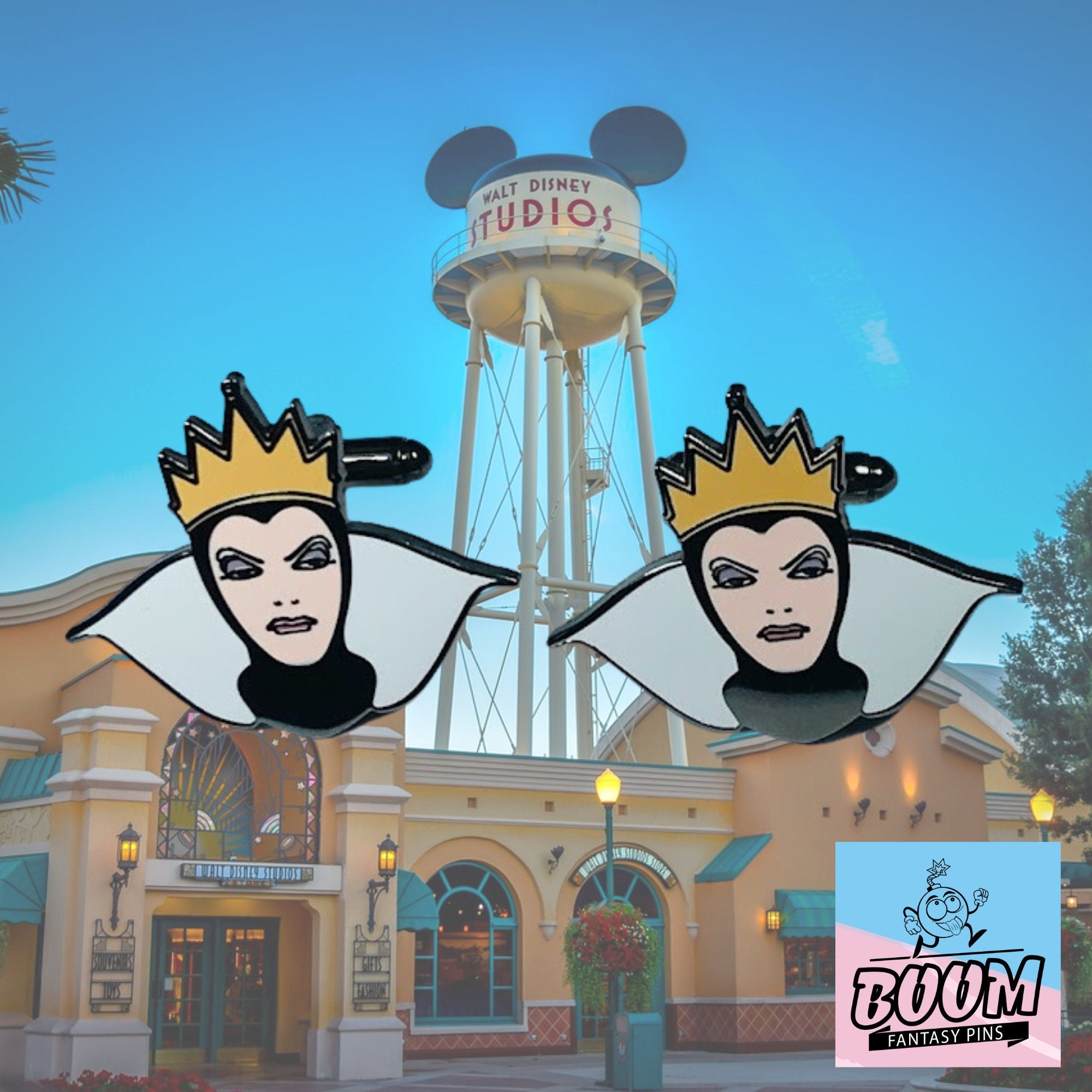 Boutons de manchette – La Méchante Reine de Blanche-Neige – Disney Fantasy