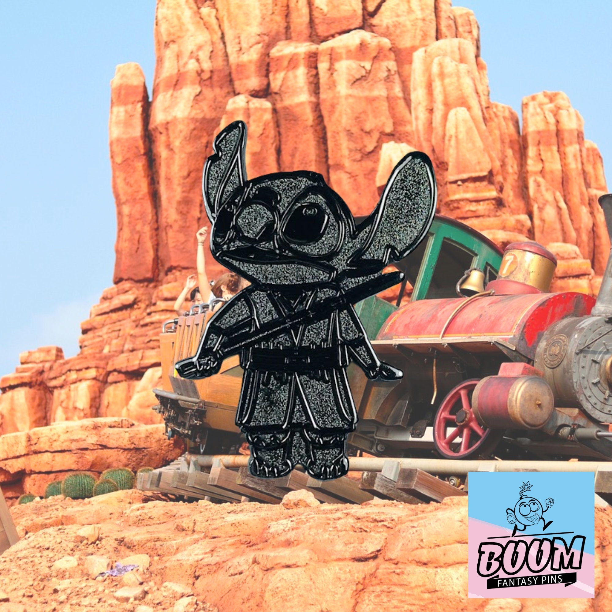 Pin's – Stitch en Rey de Lilo &amp; Stitch – Disney Fantasy