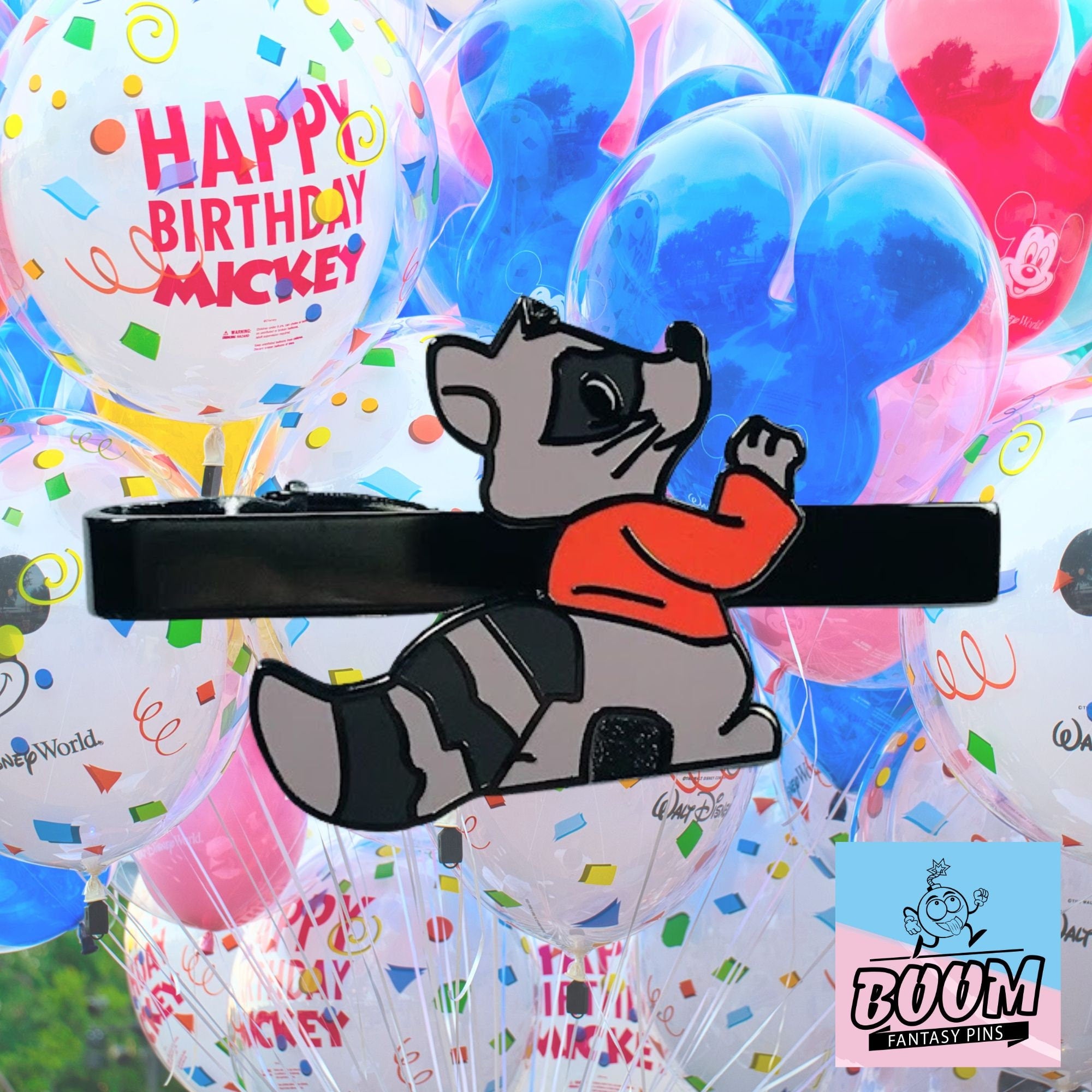 Pinza de corbata – Mapache de espalda de Robin Hood – Fantasía de Disney