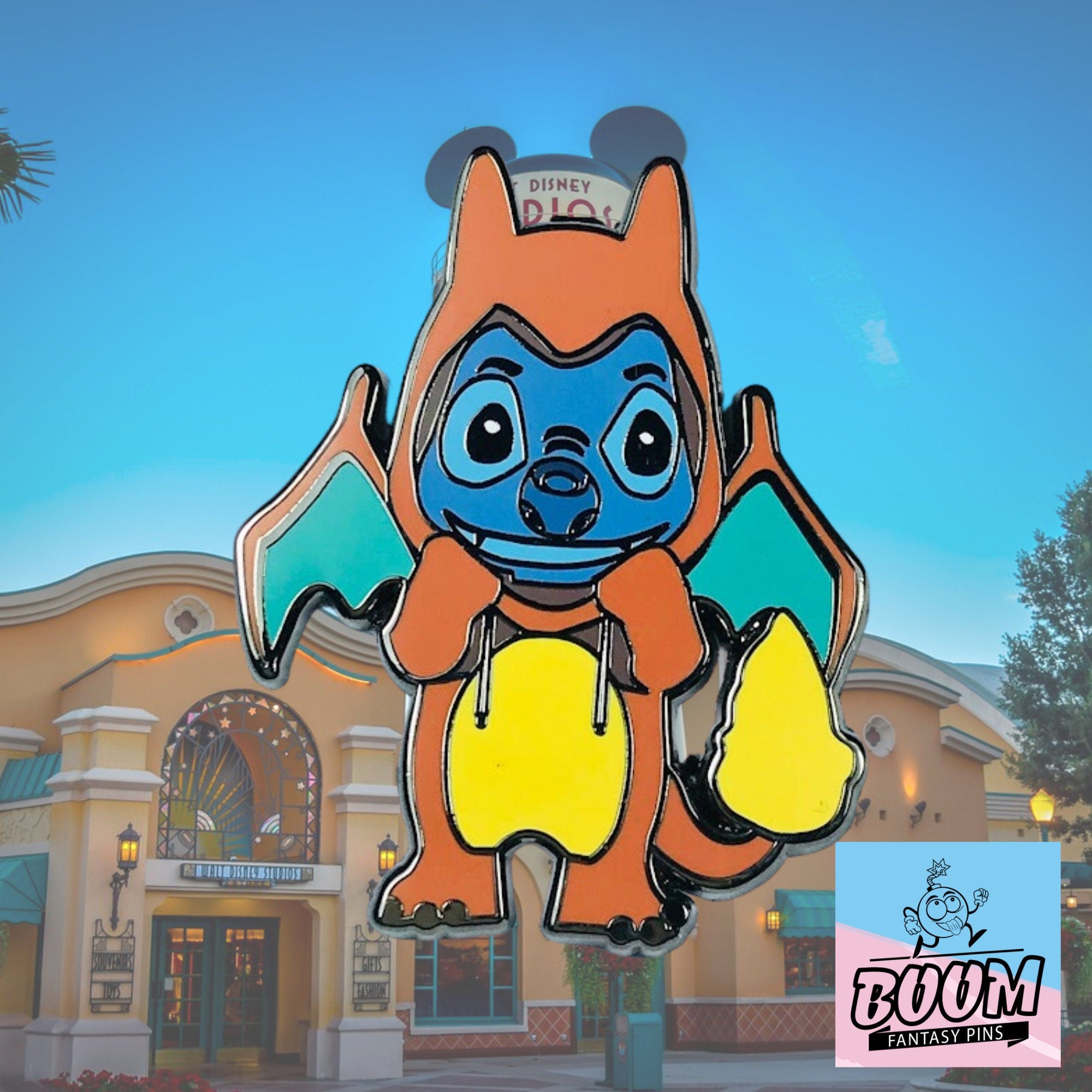 Pin – Experimento 626 de Lilo y Stitch como Charizard – Disney Fantasy