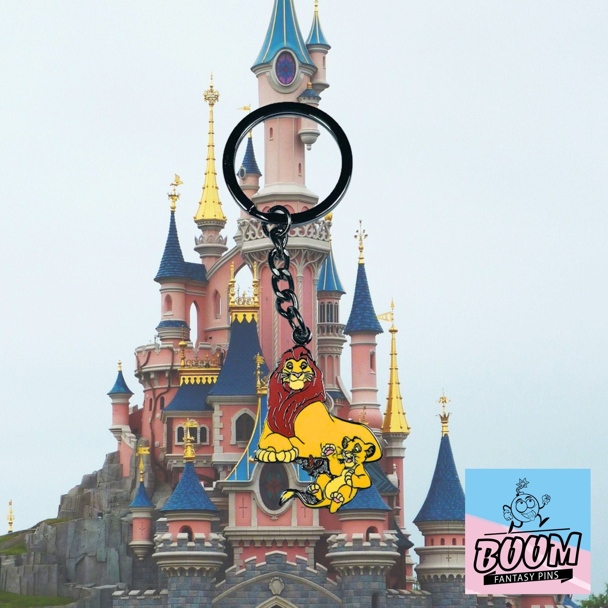 Porte-clés – Simba du Roi Lion – Disney Fantasy