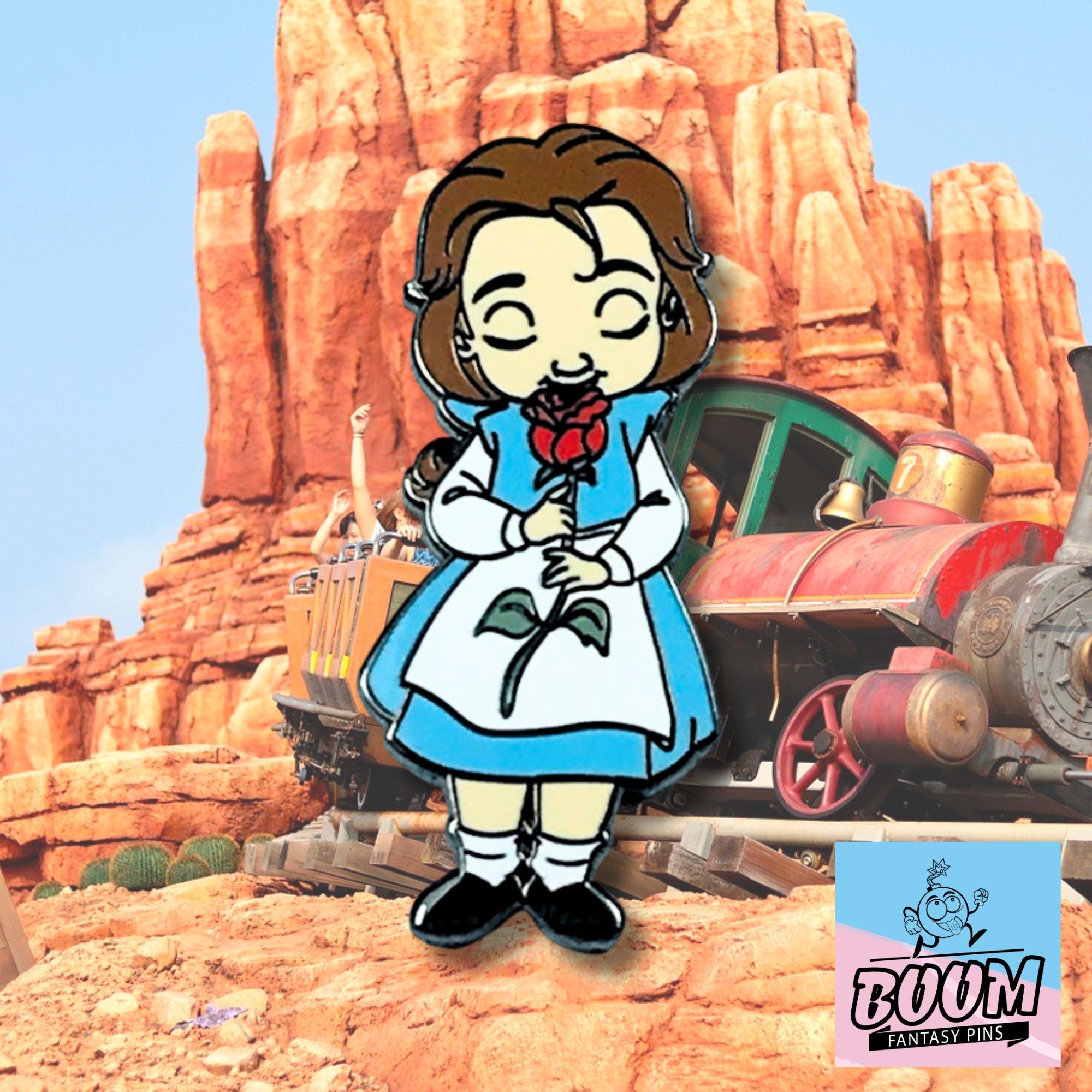 Pin – Belle as a Child from Beauty and the Beast – Disney Fantasy