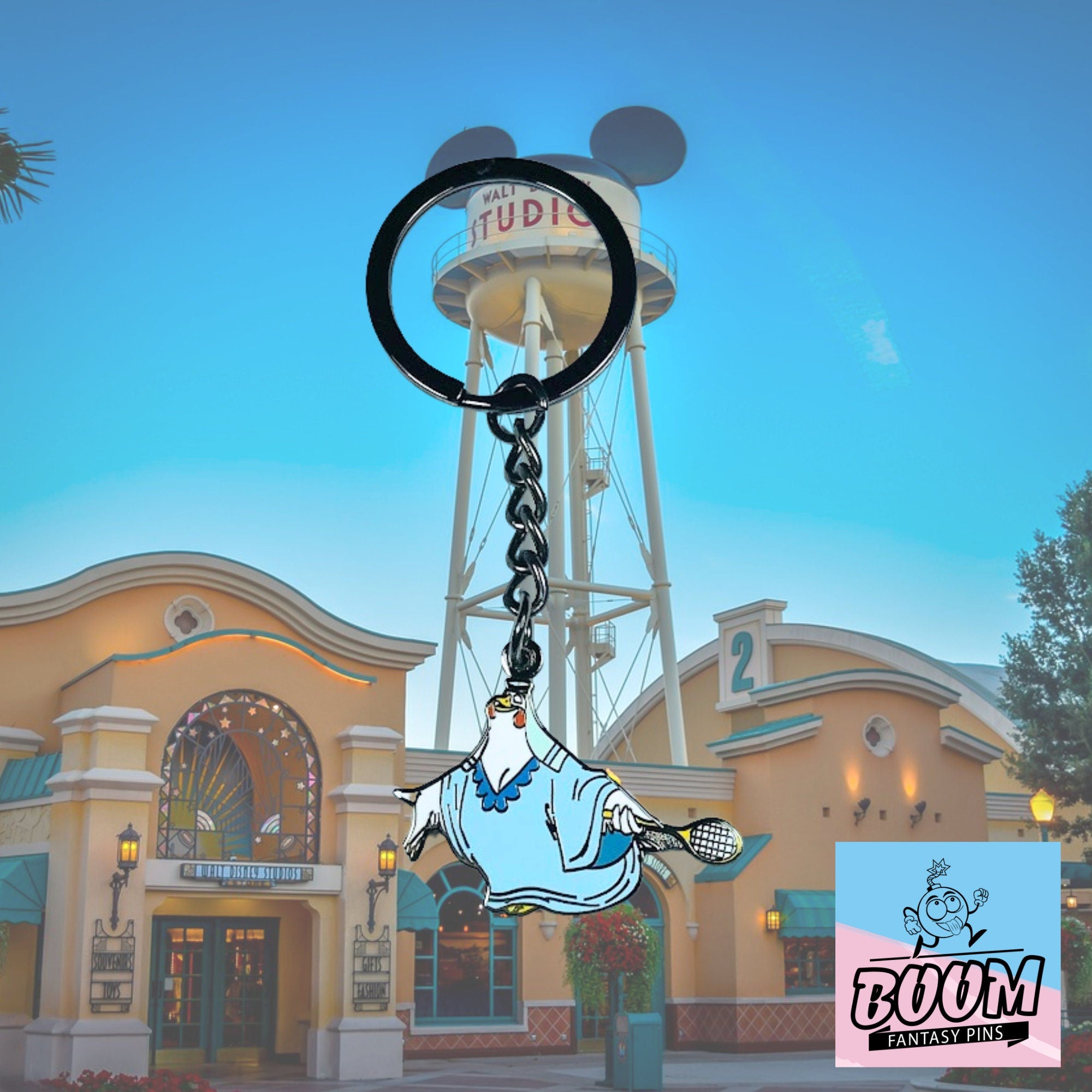 Llavero – Lady Kluck de Robin Hood – Disney Fantasy