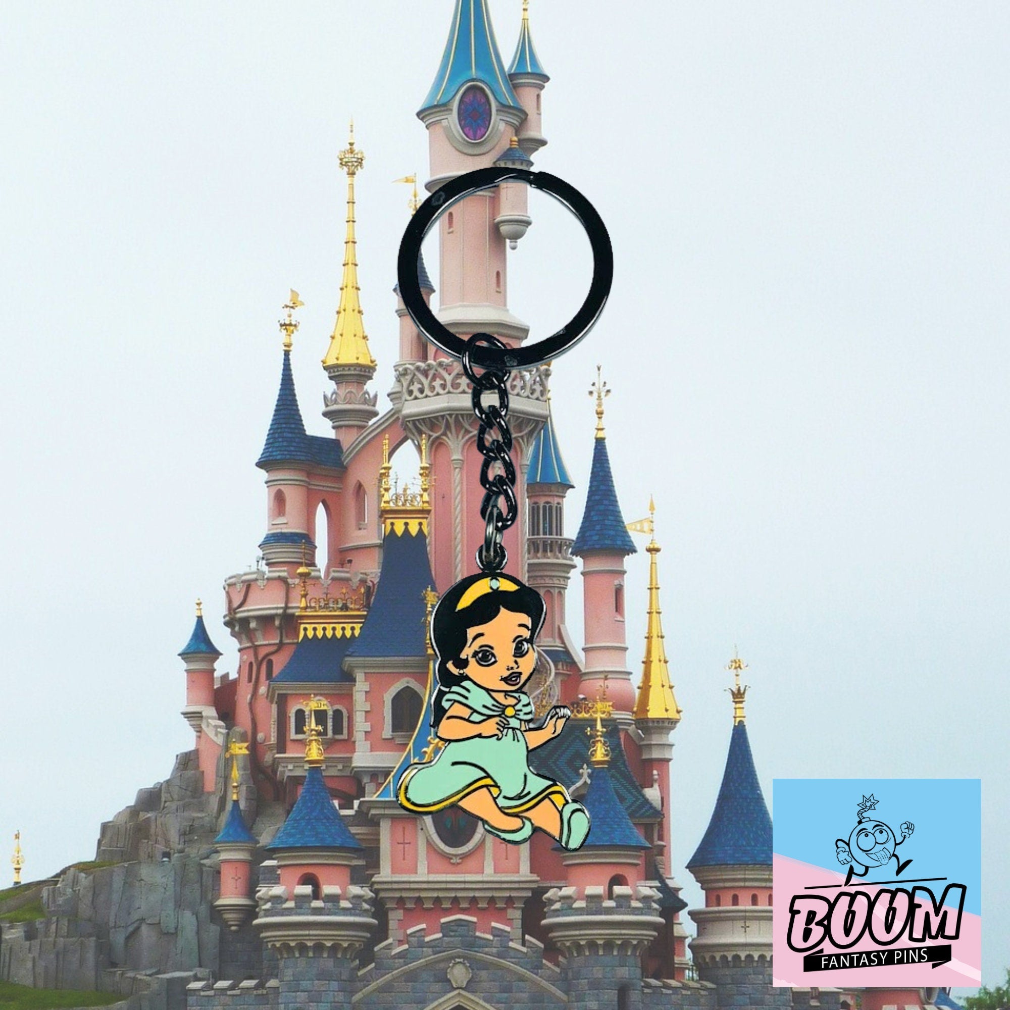 Llavero – Princesa Jazmín de Aladdin – Disney Fantasy