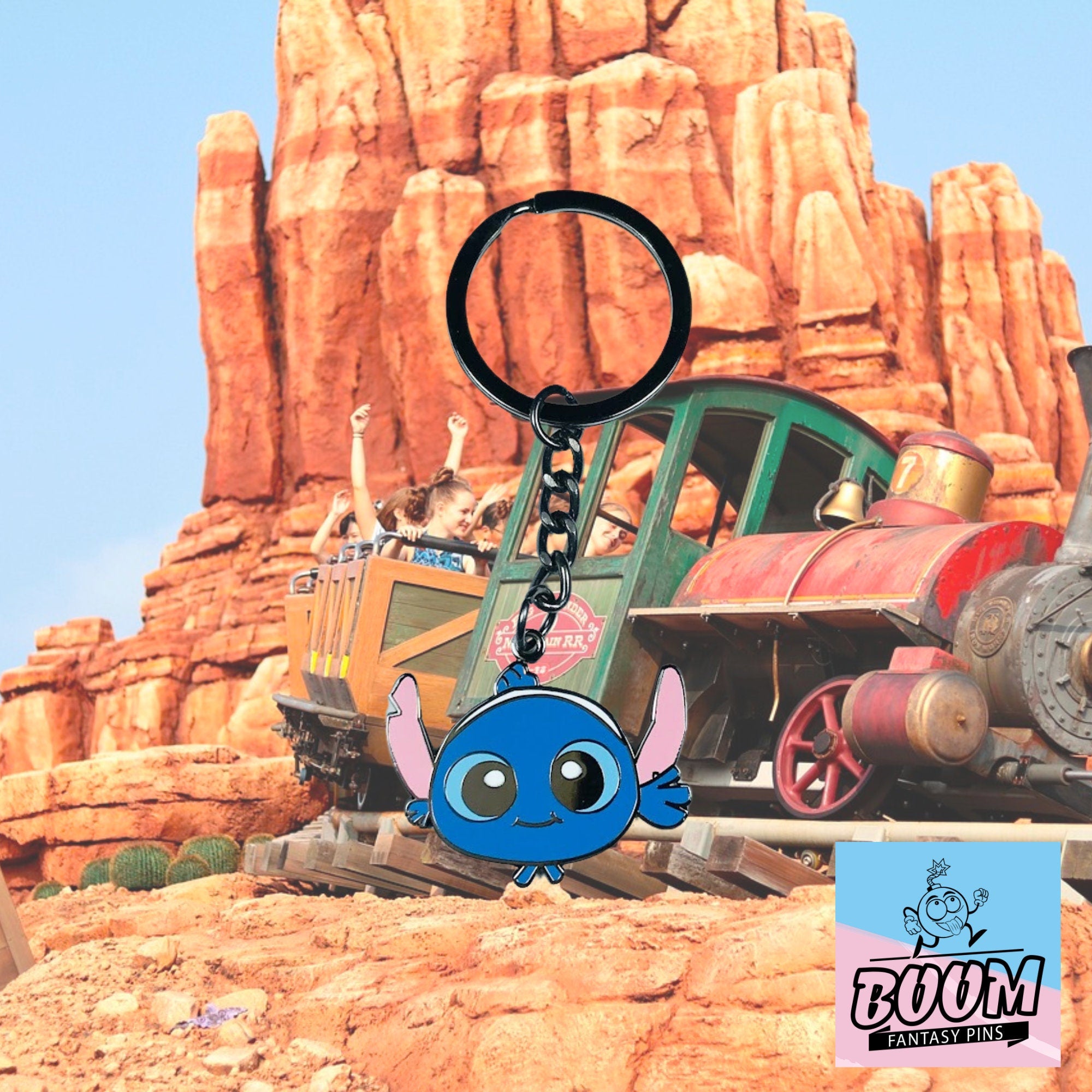 Porte-clés – Stitch Expérience 626 de Lilo &amp; Stitch – Disney Fantasy