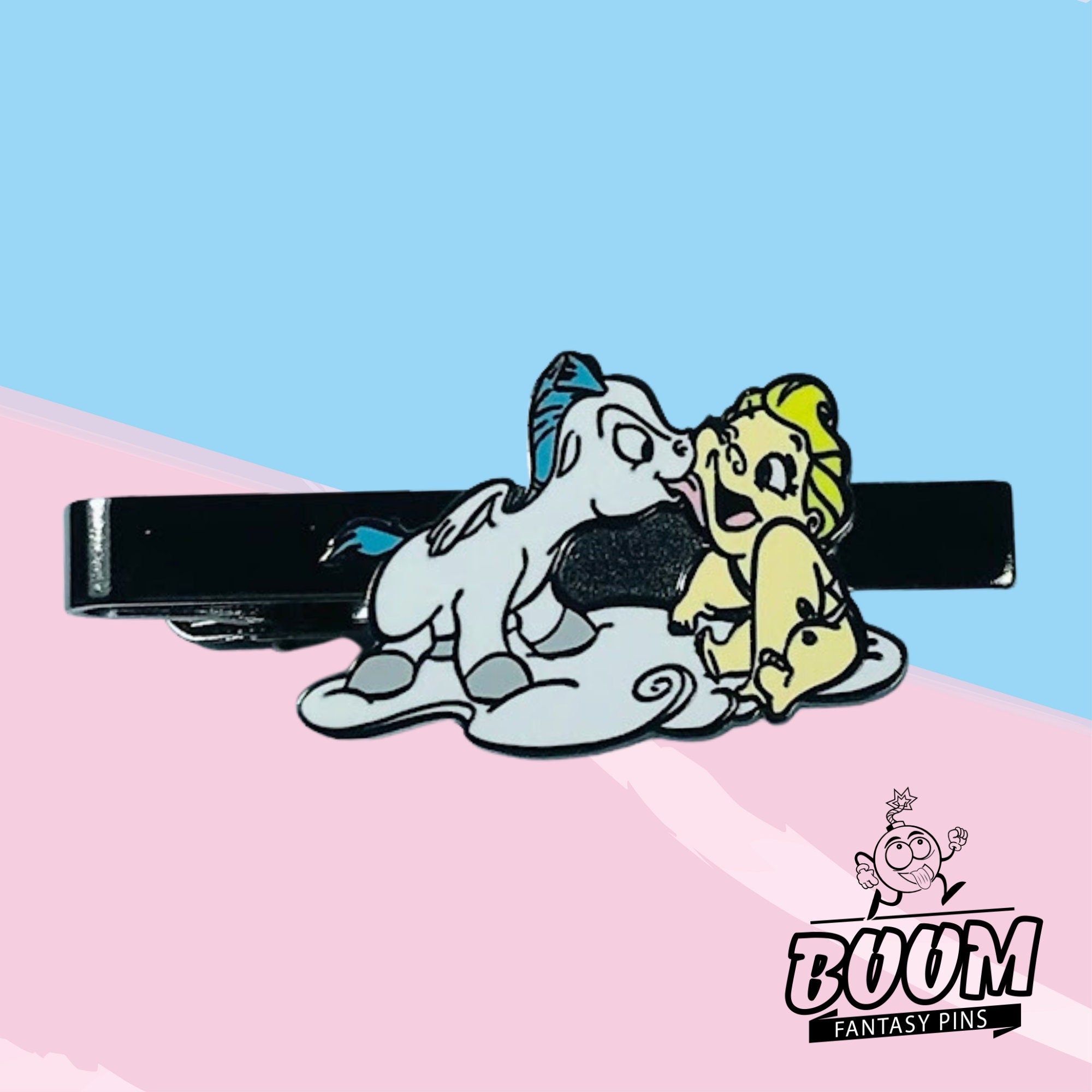 Pince à cravate – Pégase et Zeus enfant d'Hercule – Disney Fantasy