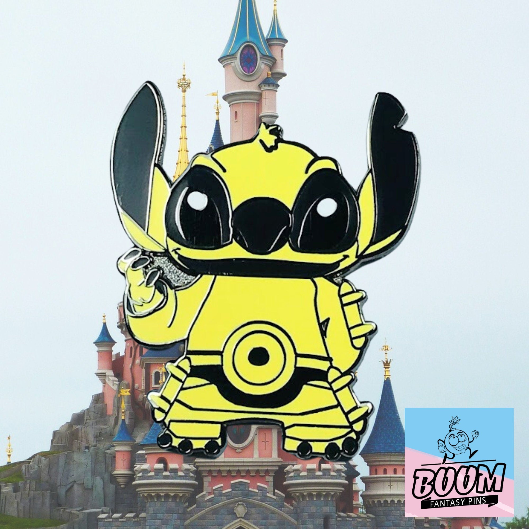 Pin - Stitch como C-3PO de Lilo &amp; Stitch - Disney Fantasy