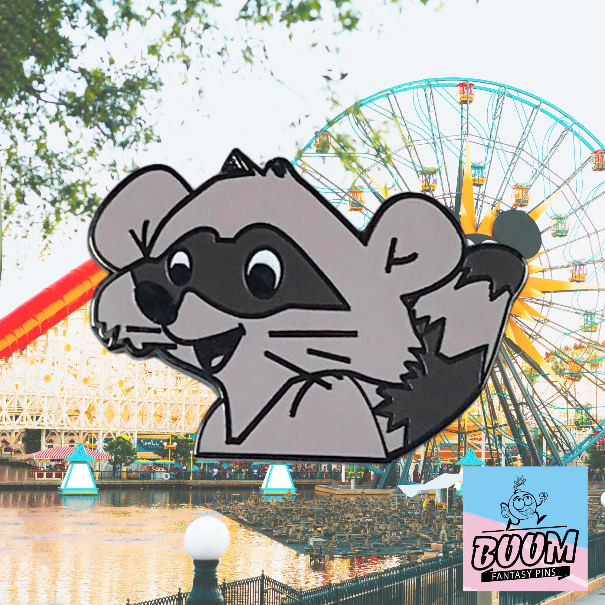 Pin – Mapache de Robin Hood – Disney Fantasy