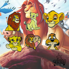 Pin – Kiara Pumba y Simba de El Rey León – Disney Fantasy